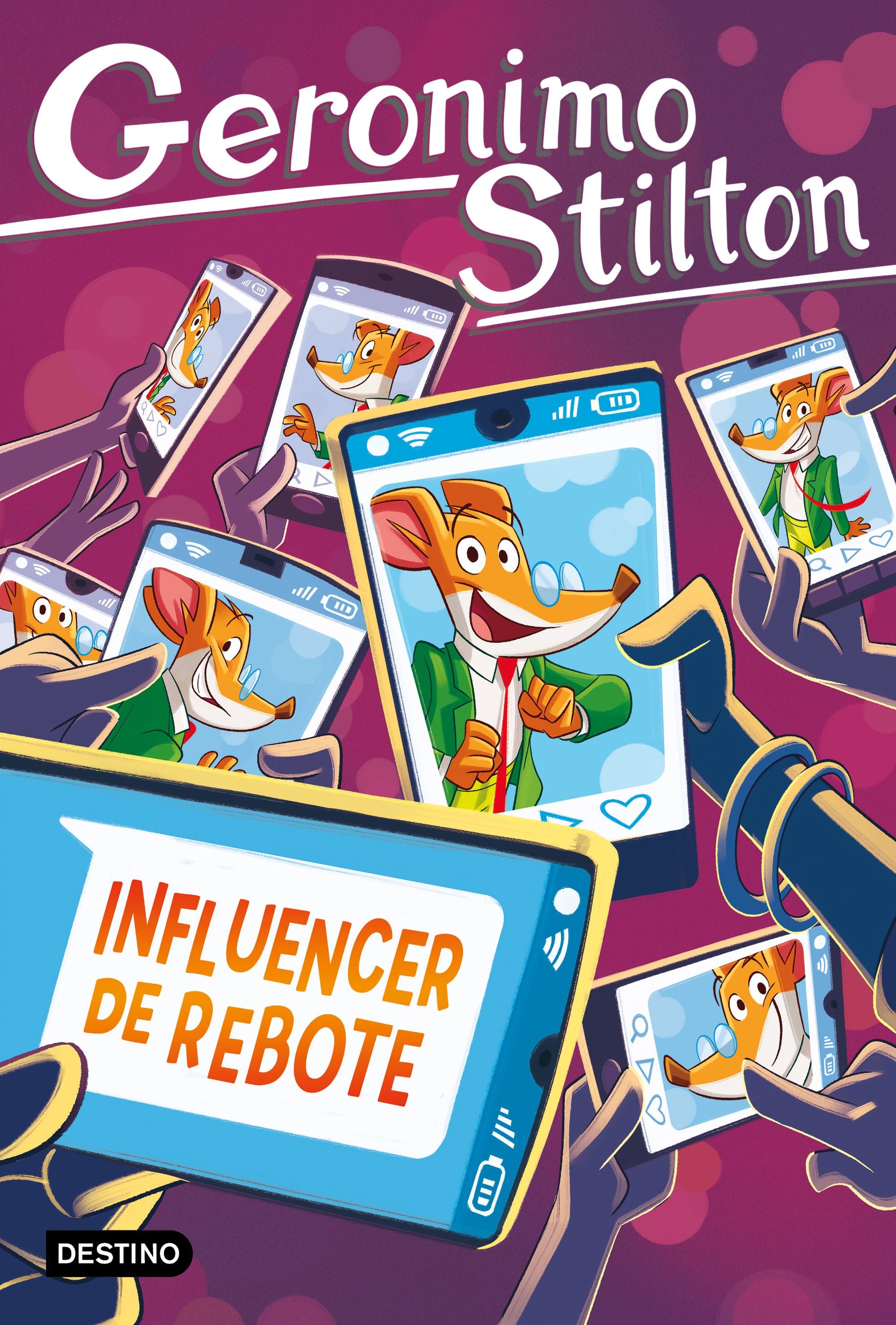 Influencer de rebote. Geronimo Stilton (Destino Infantil & Juvenil) 9788408311683 Imagen principal del producto