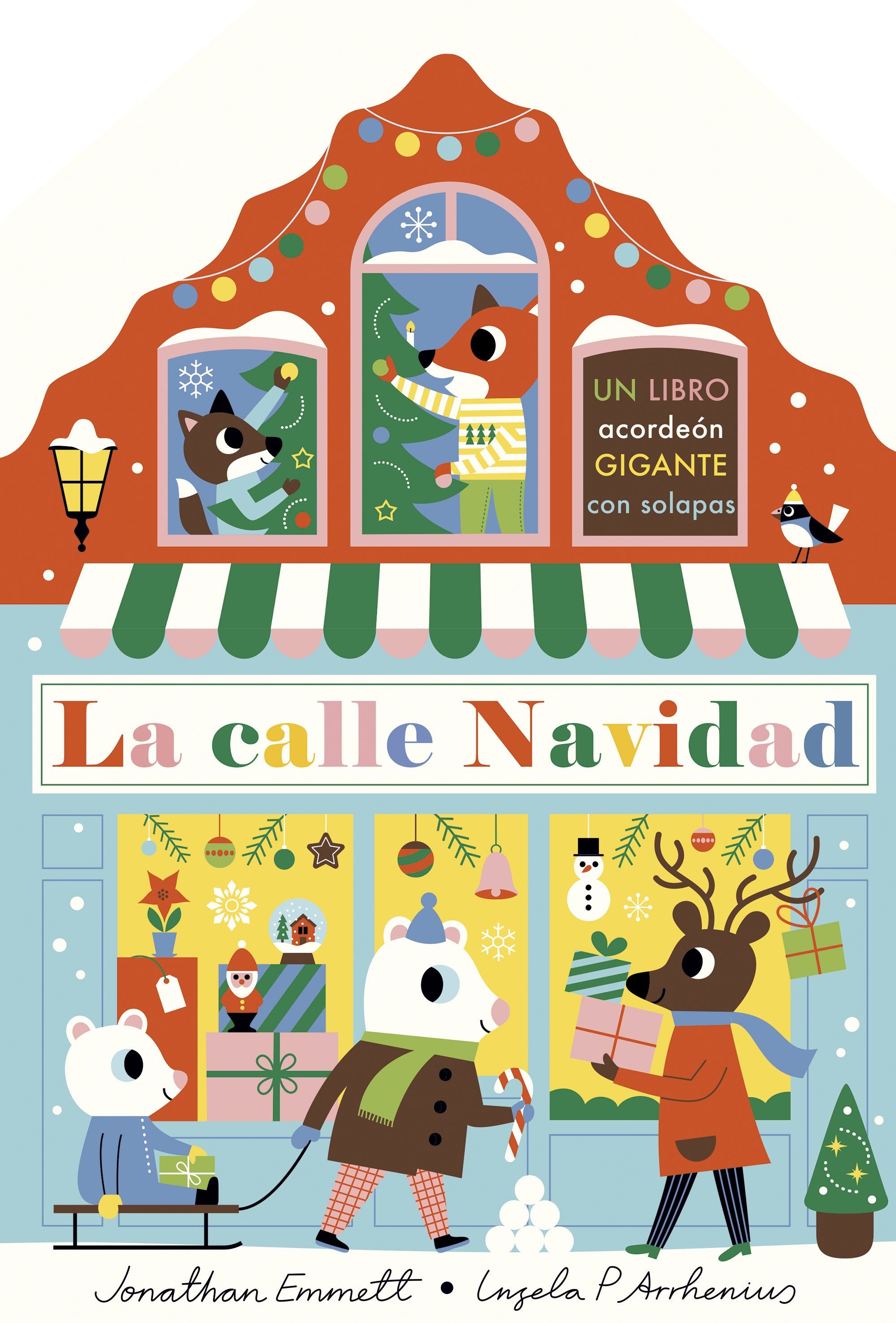 La calle Navidad. Libro desplegable. Ingela P. Arrhenius (Timun Mas Infantil) 9788408243090 Imagen principal del producto