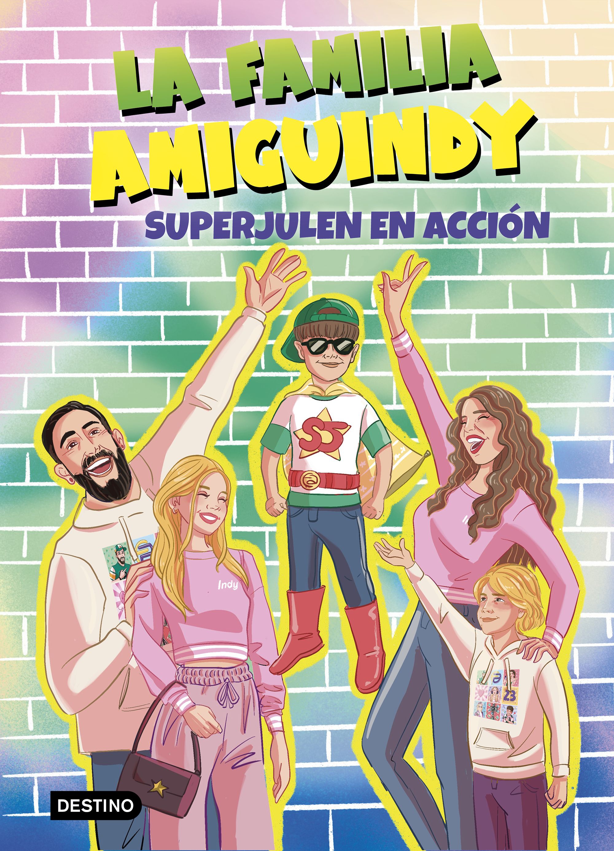 La Familia Amiguindy 2. SuperJulen en acción. La Familia Amiguindy (Destino Infantil & Juvenil) 9788408275534 Imagen principal del producto