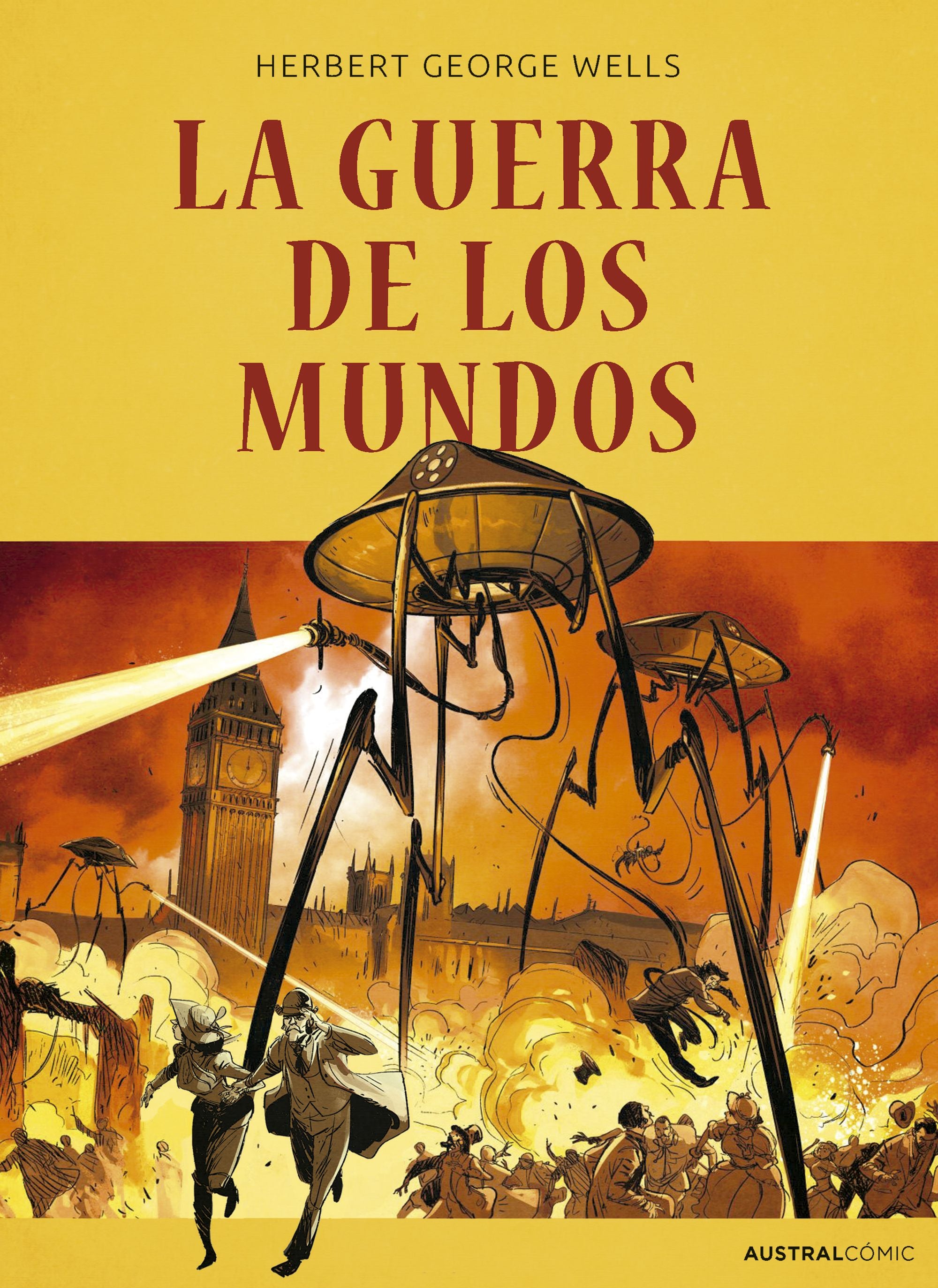 La guerra de los mundos (cómic). Herbert George Wells (Austral) 9788408286165