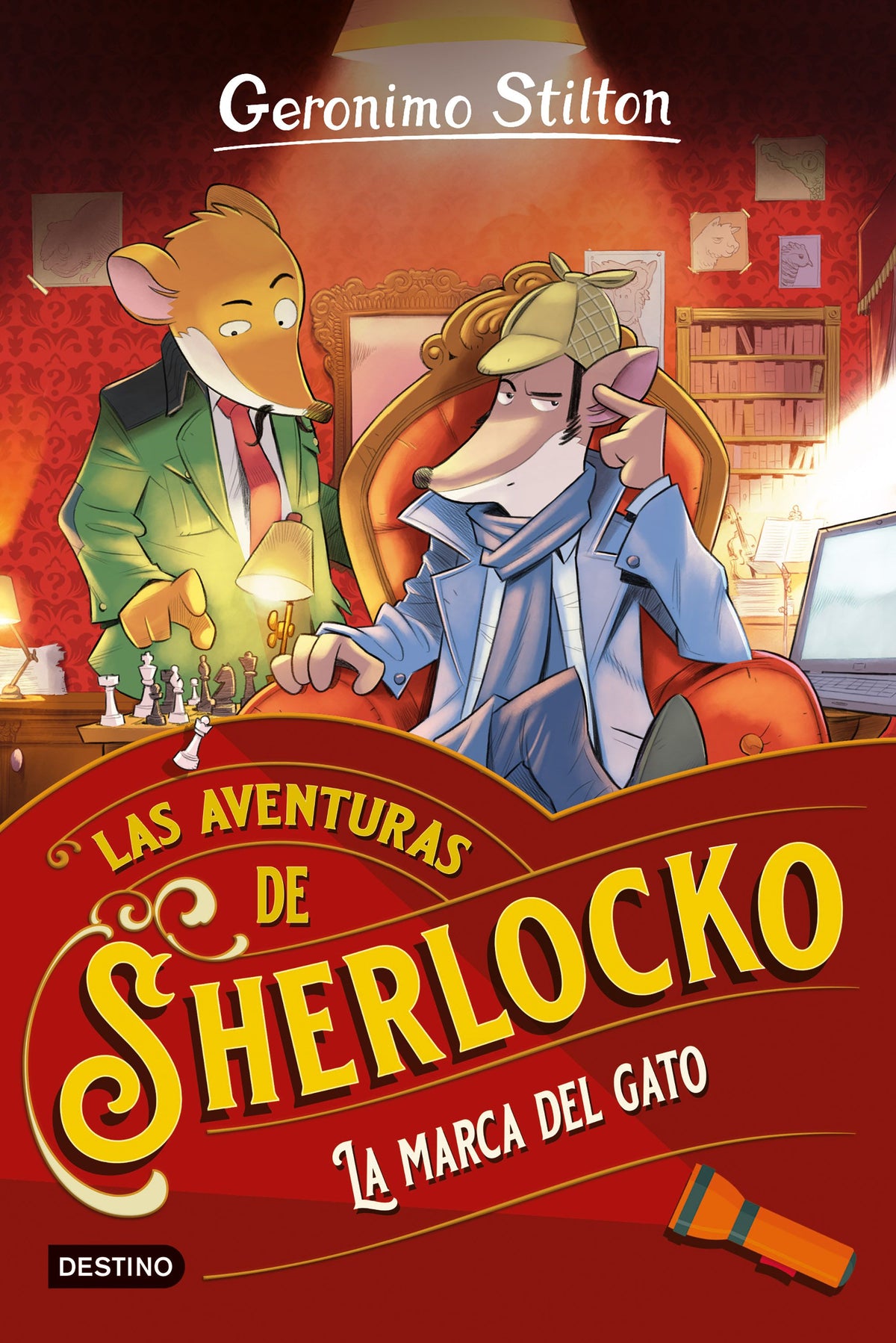 La marca del gato: Las aventuras de Sherlocko 2. Geronimo Stilton (Destino Infantil & Juvenil) 9788408247098