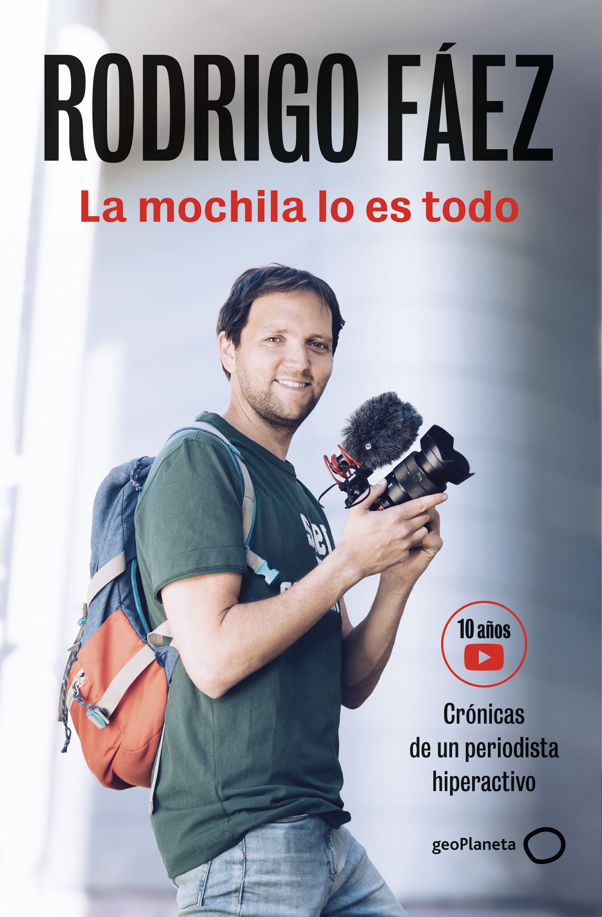 La mochila lo es todo: Crónicas de un periodista hiperactivo. Rodrigo Fáez (GeoPlaneta) 9788408309765 Imagen principal del producto