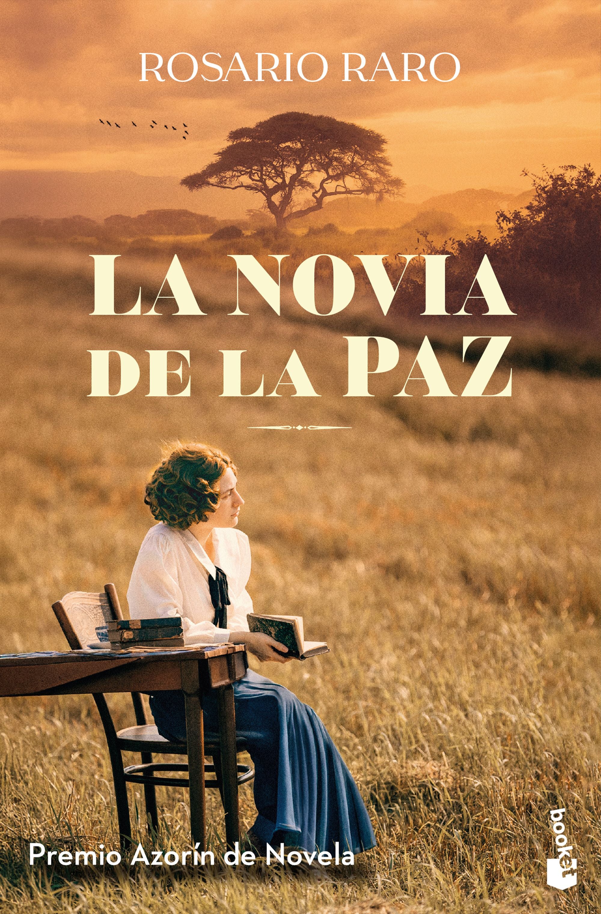La novia de la paz: Premio Azorín de Novela 2025. Rosario Raro (Booket) 9788408318774 Imagen principal del producto