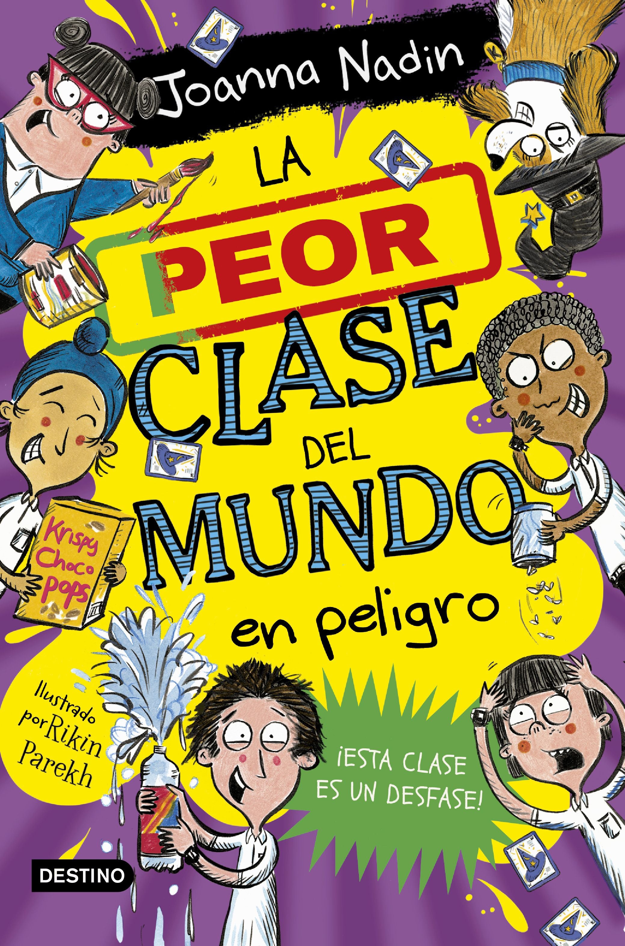 La peor clase del mundo 4. La peor clase del mundo en peligro. Joanna Nadin (Destino Infantil & Juvenil) 9788408267096 Imagen principal del producto