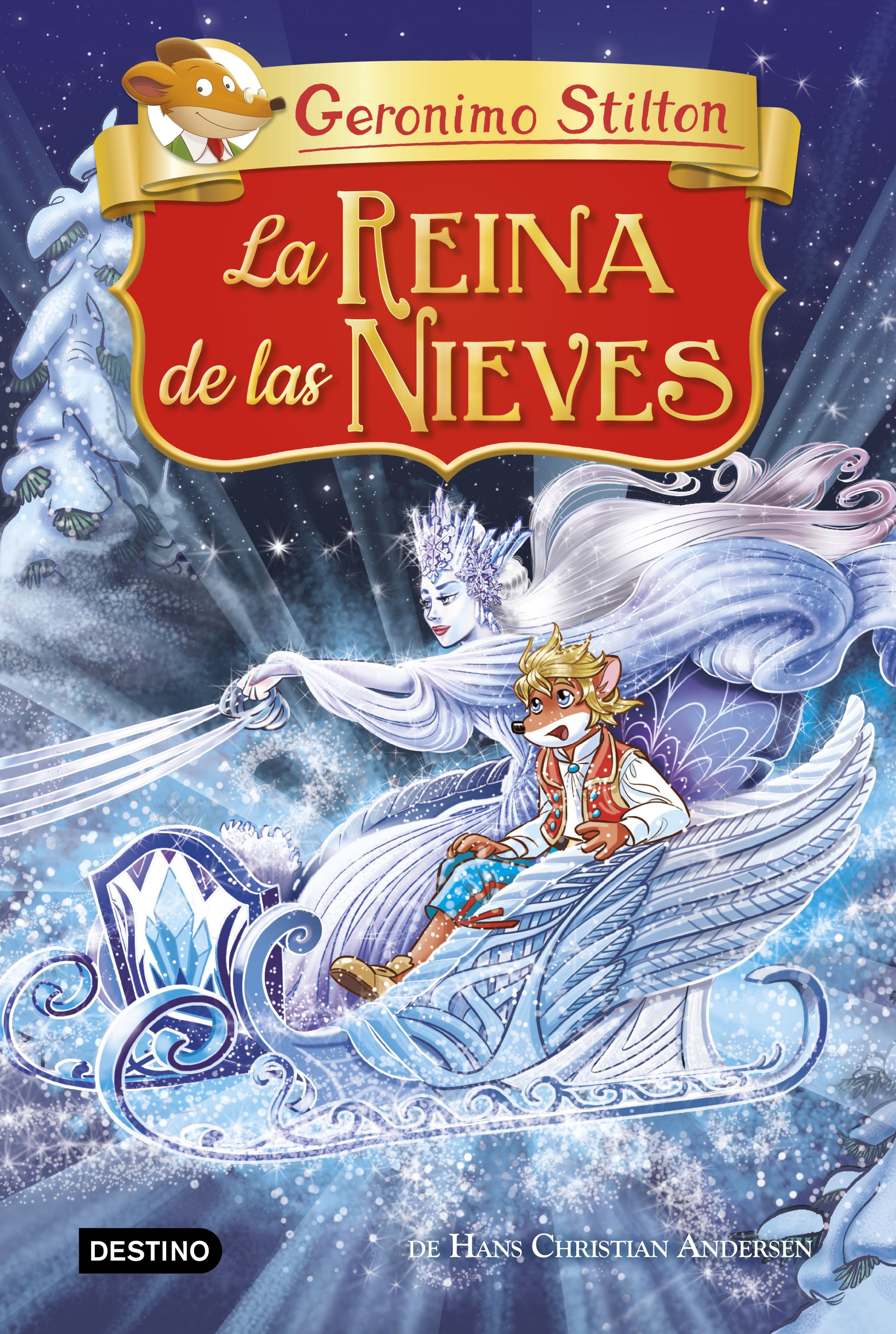 La Reina de las Nieves. Geronimo Stilton (Destino Infantil & Juvenil) 9788408221241 Imagen principal del producto