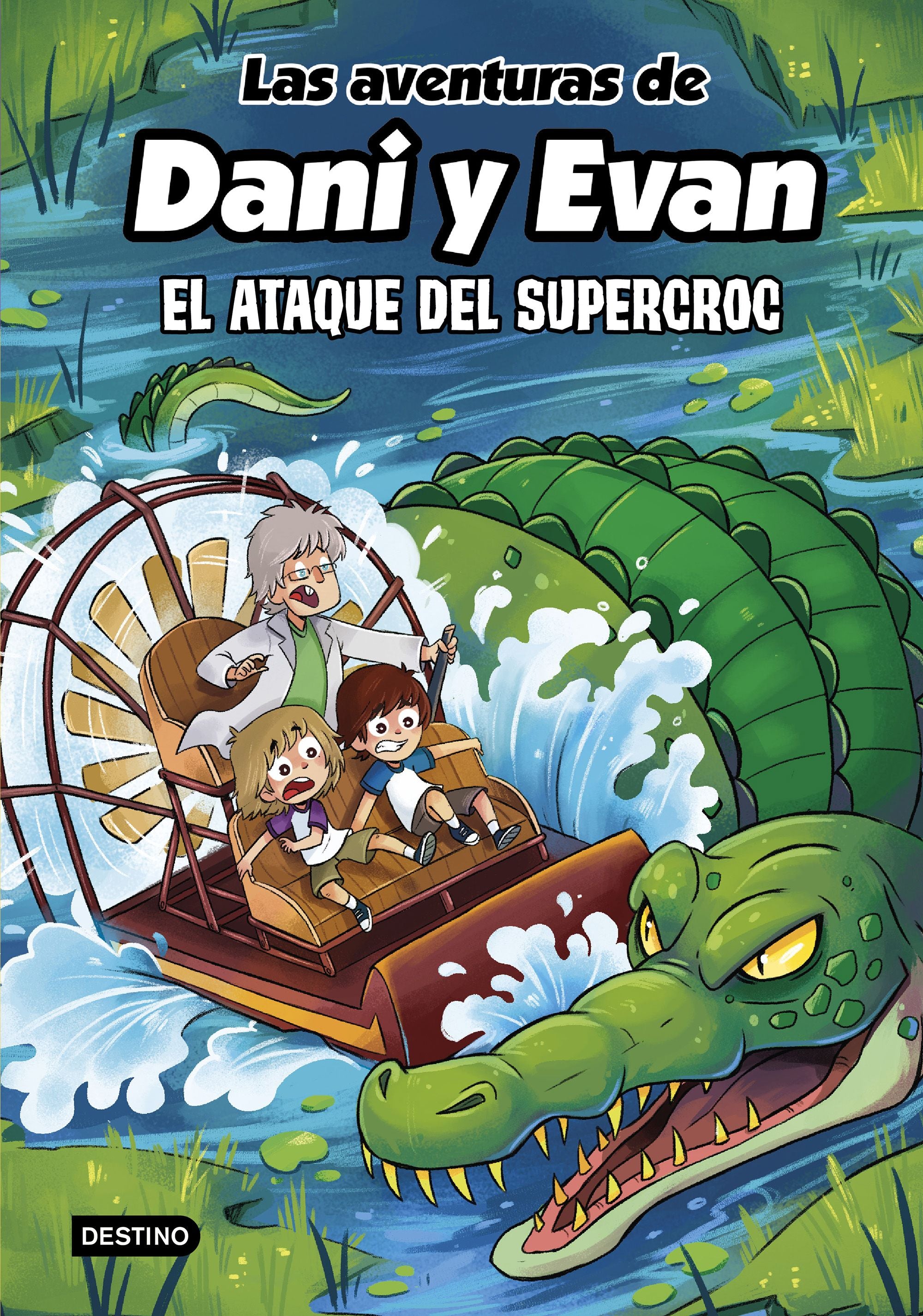 Las aventuras de Dani y Evan 11. El ataque del supercroc. Las aventuras de Dani y Evan (Destino Infantil & Juvenil) 9788408297925 Imagen principal del producto