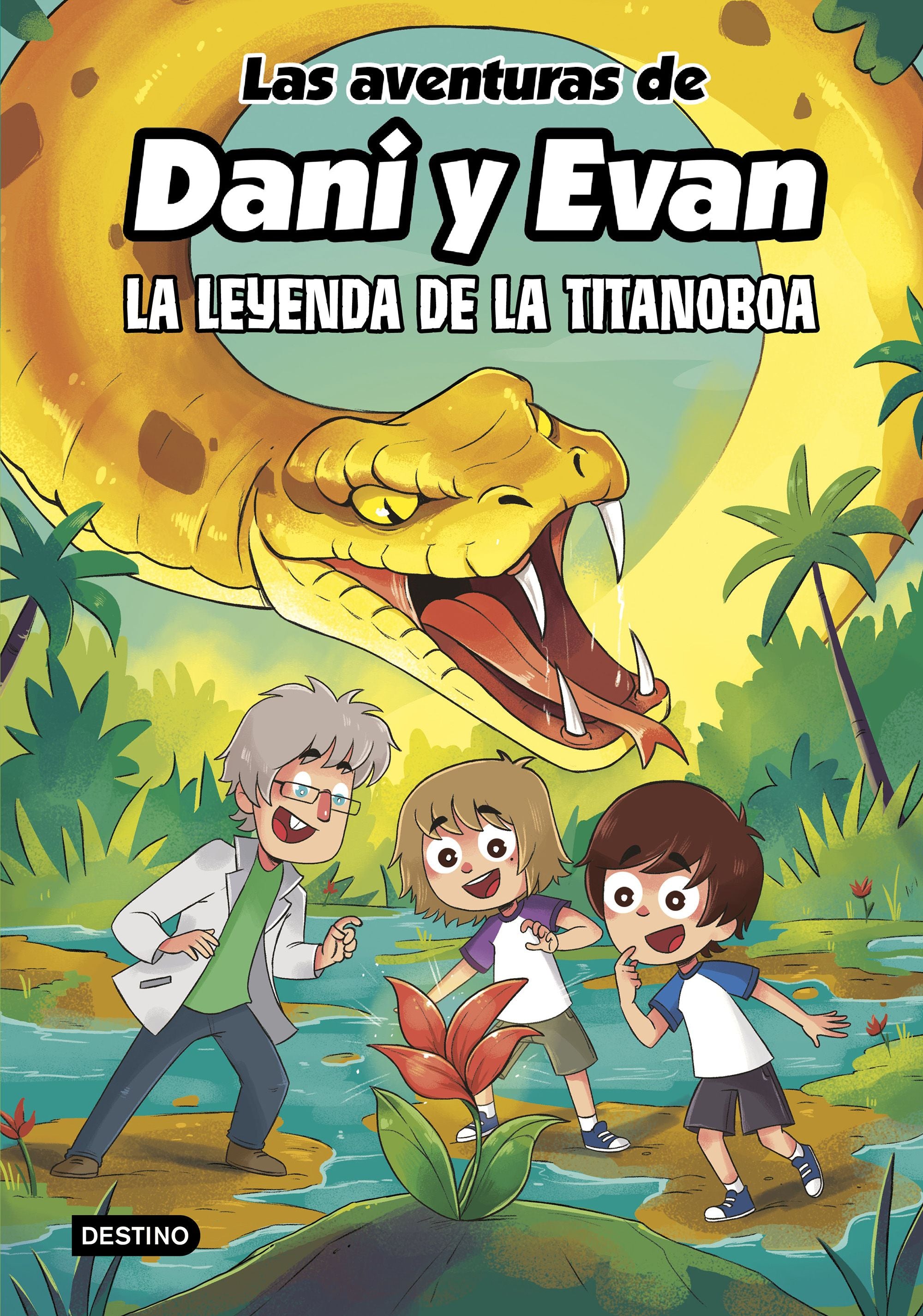 Las aventuras de Dani y Evan 13. La leyenda de la titanoboa. Las aventuras de Dani y Evan (Destino Infantil & Juvenil) 9788408309444 Imagen principal del producto