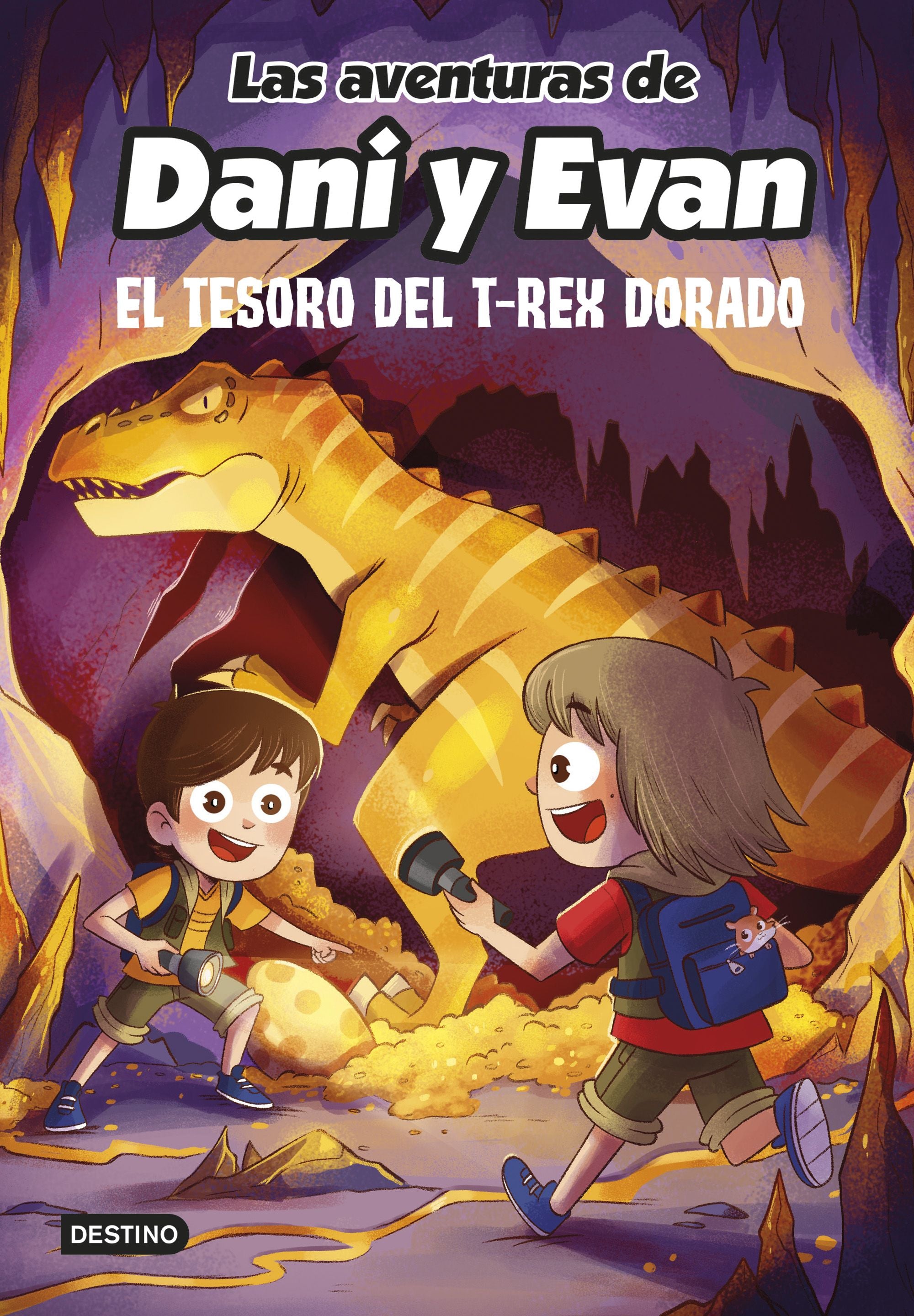 Las aventuras de Dani y Evan 5. El tesoro del T-Rex dorado. Las aventuras de Dani y Evan (Destino Infantil & Juvenil) 9788408252559
