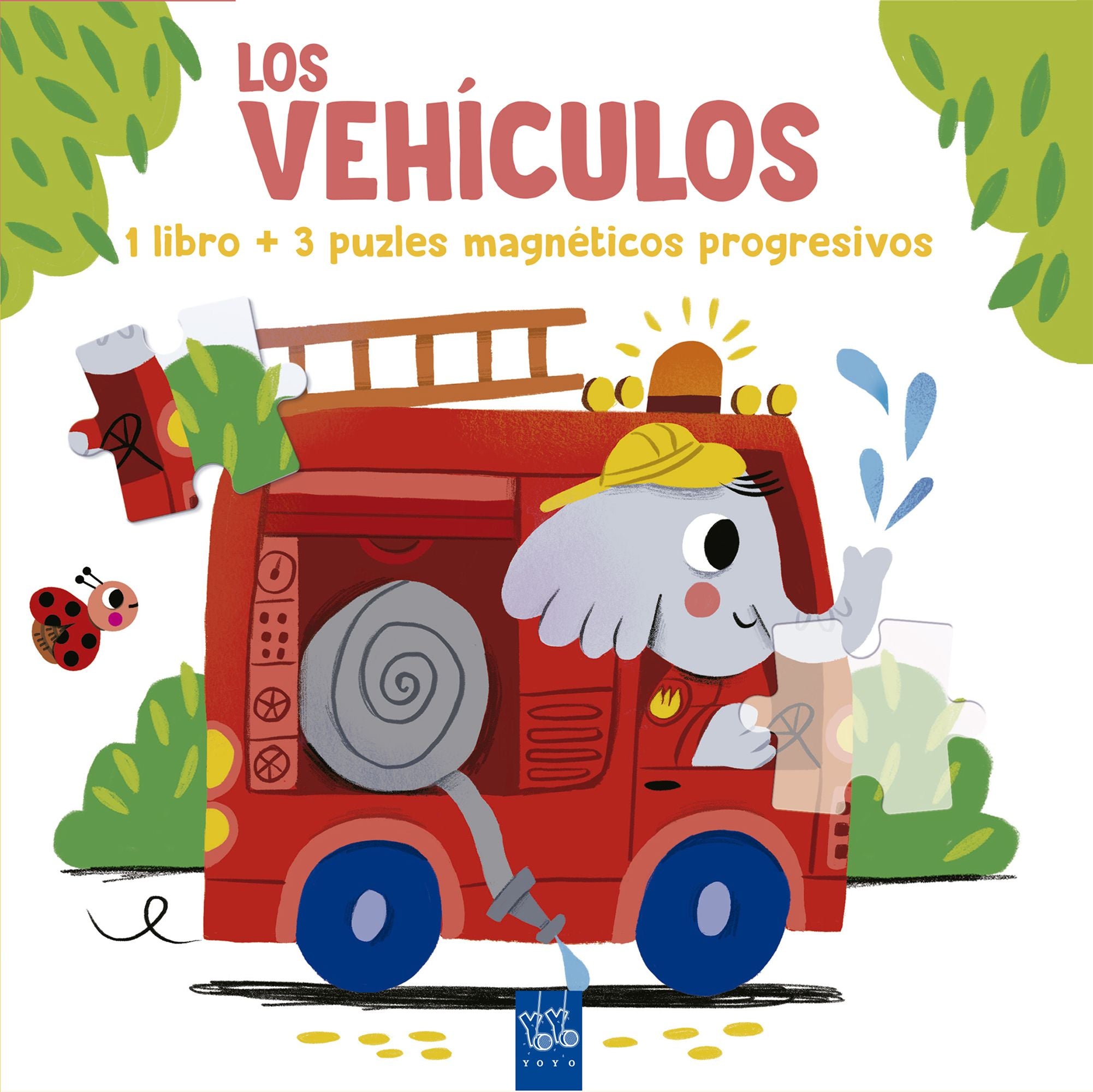 Lee y juega con puzles magnéticos. Los vehículos: 1 libro y 3 puzles magnéticos. YOYO (Yoyo) 9788408302032 Imagen principal del producto