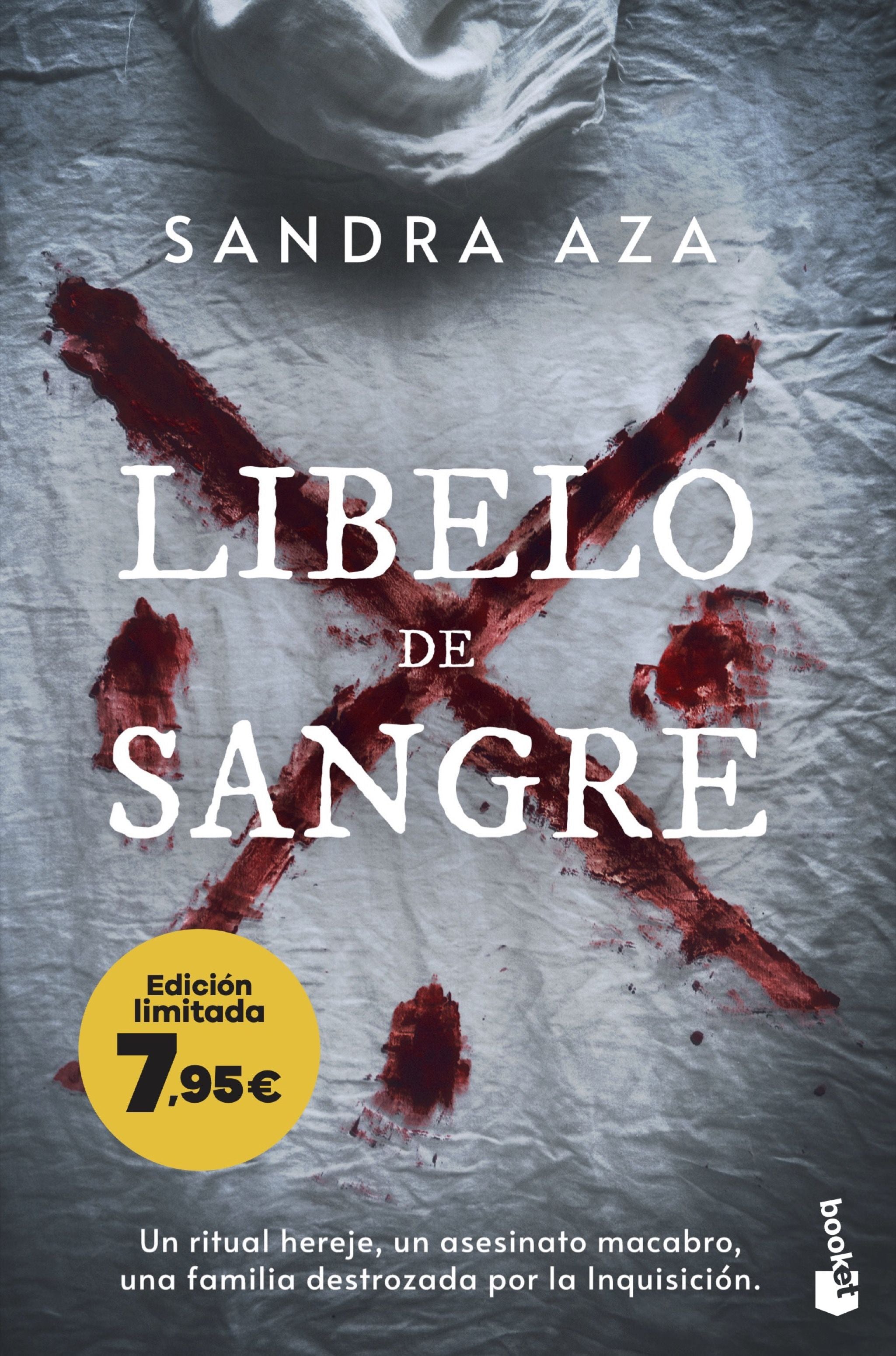 Libelo de sangre: Edición limitada a precio especial. Sandra Aza (Booket) 9788408288978 Imagen principal del producto