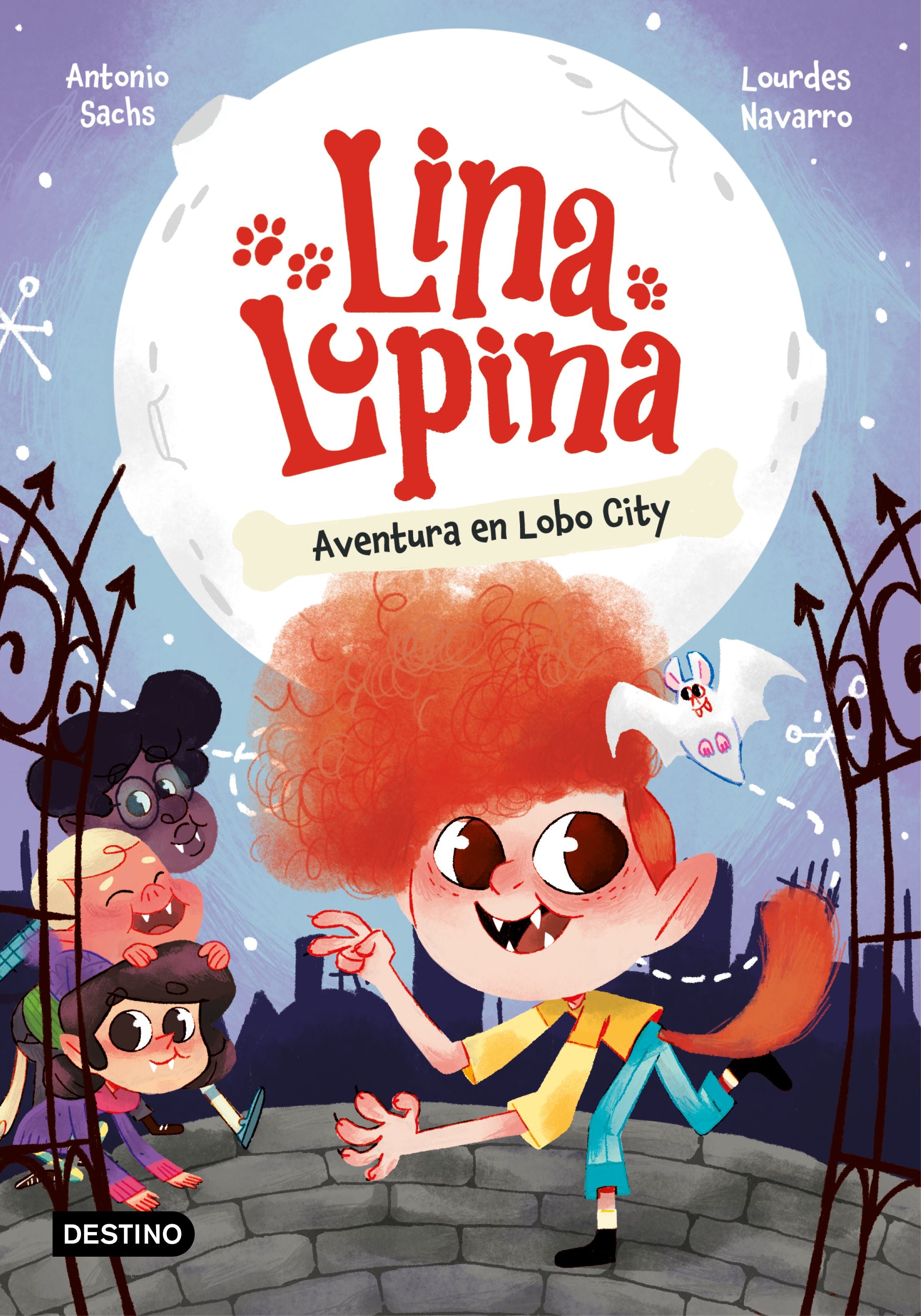 Lina Lupina 1. Aventura en Lobo City. Antonio Sachs (Destino Infantil & Juvenil) 9788408282648 Imagen principal del producto