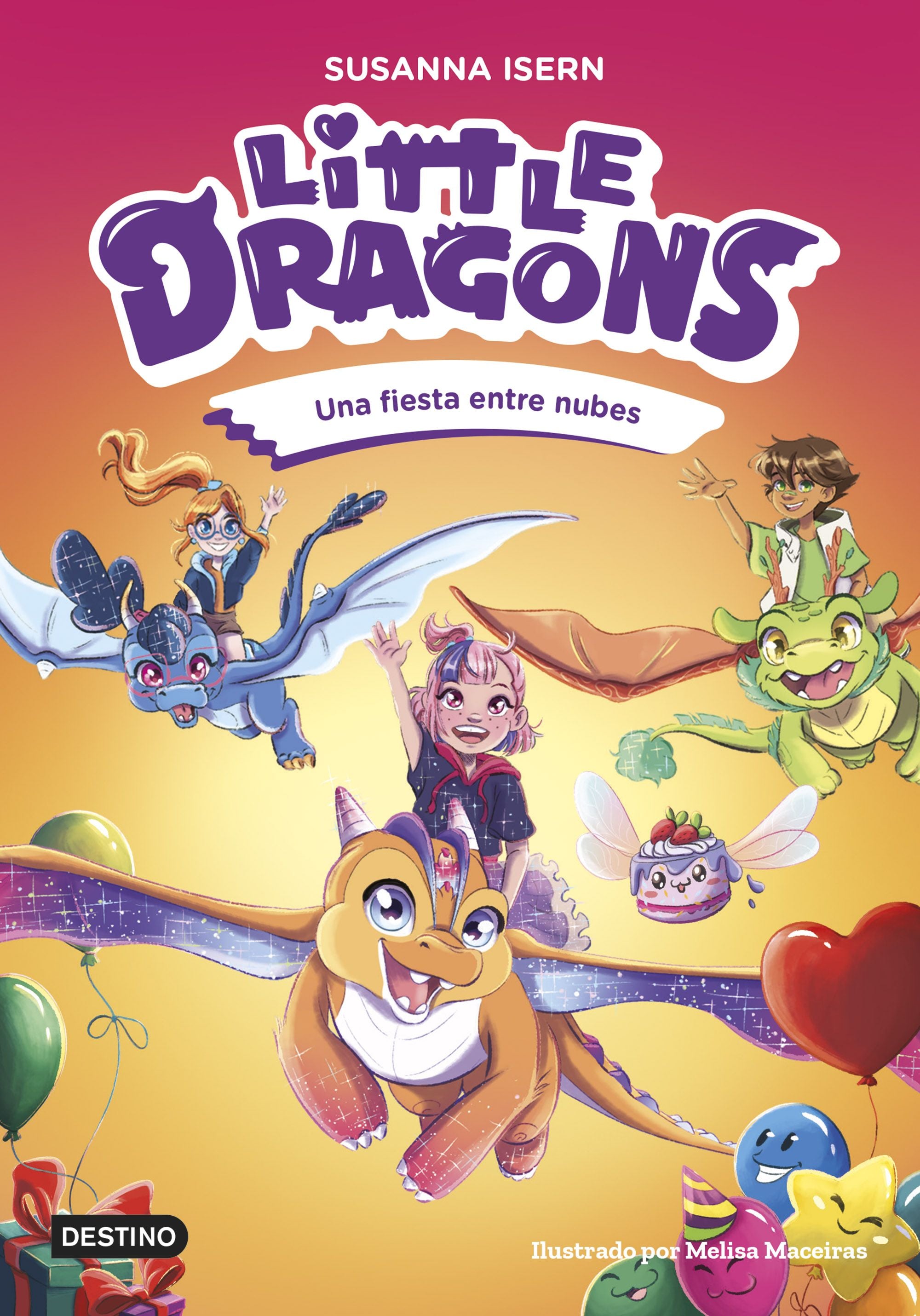 Little Dragons 3. Una fiesta entre nubes. Susanna Isern (Destino Infantil & Juvenil) 9788408307709 Imagen principal del producto