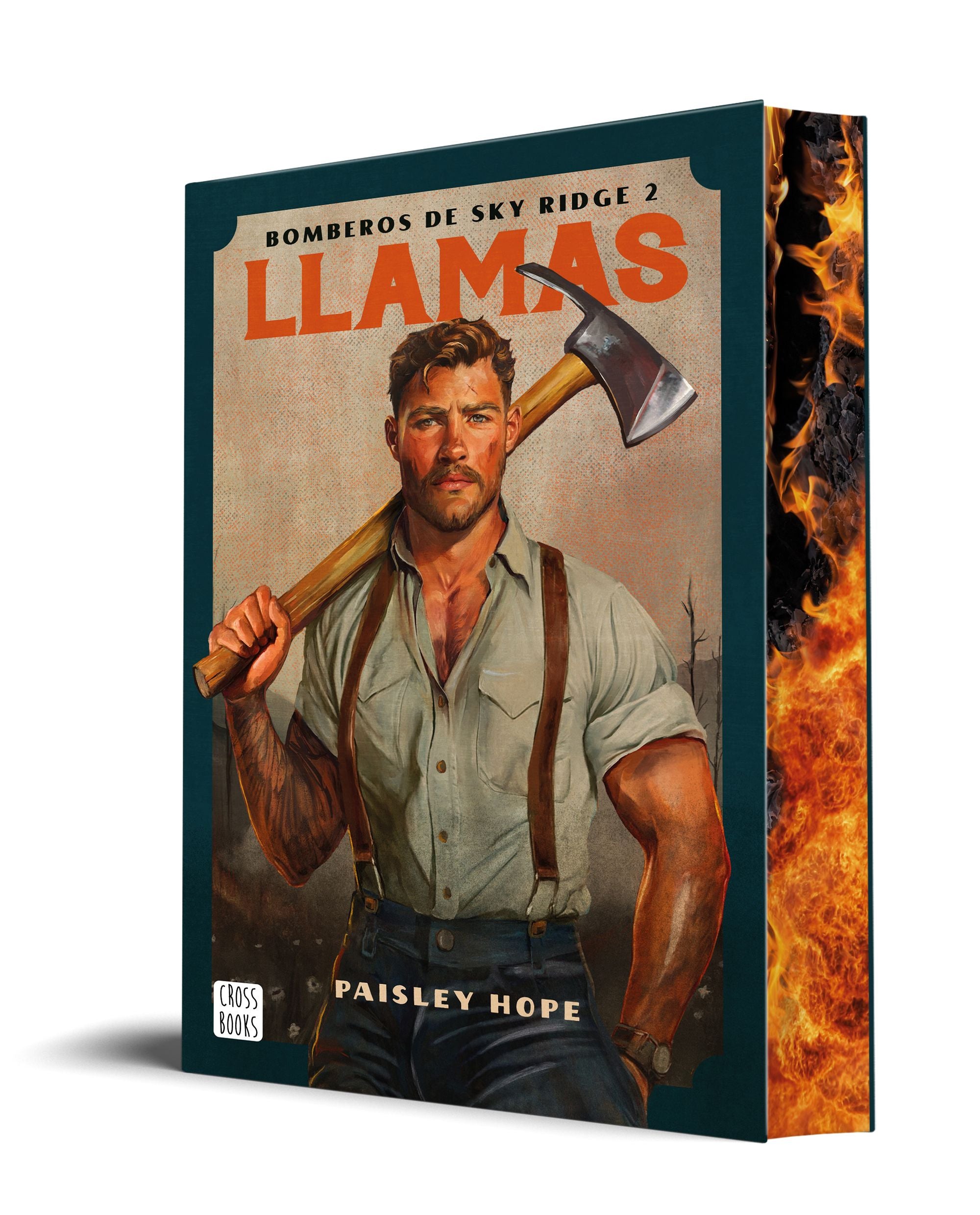 Llamas: Edición con cantos tintados. Paisley Hope (Crossbooks) 9788408314790 Imagen principal del producto
