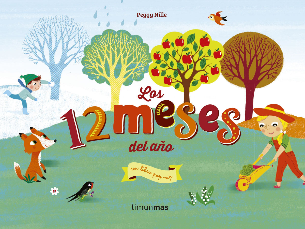 Los 12 meses del año. Un libro pop-up