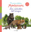 Los animales del bosque. Mi primera biblioteca Montessori: Con solapas de fieltro y fotos reales. AA. VV. (Timun Mas Infantil) 9788408244608