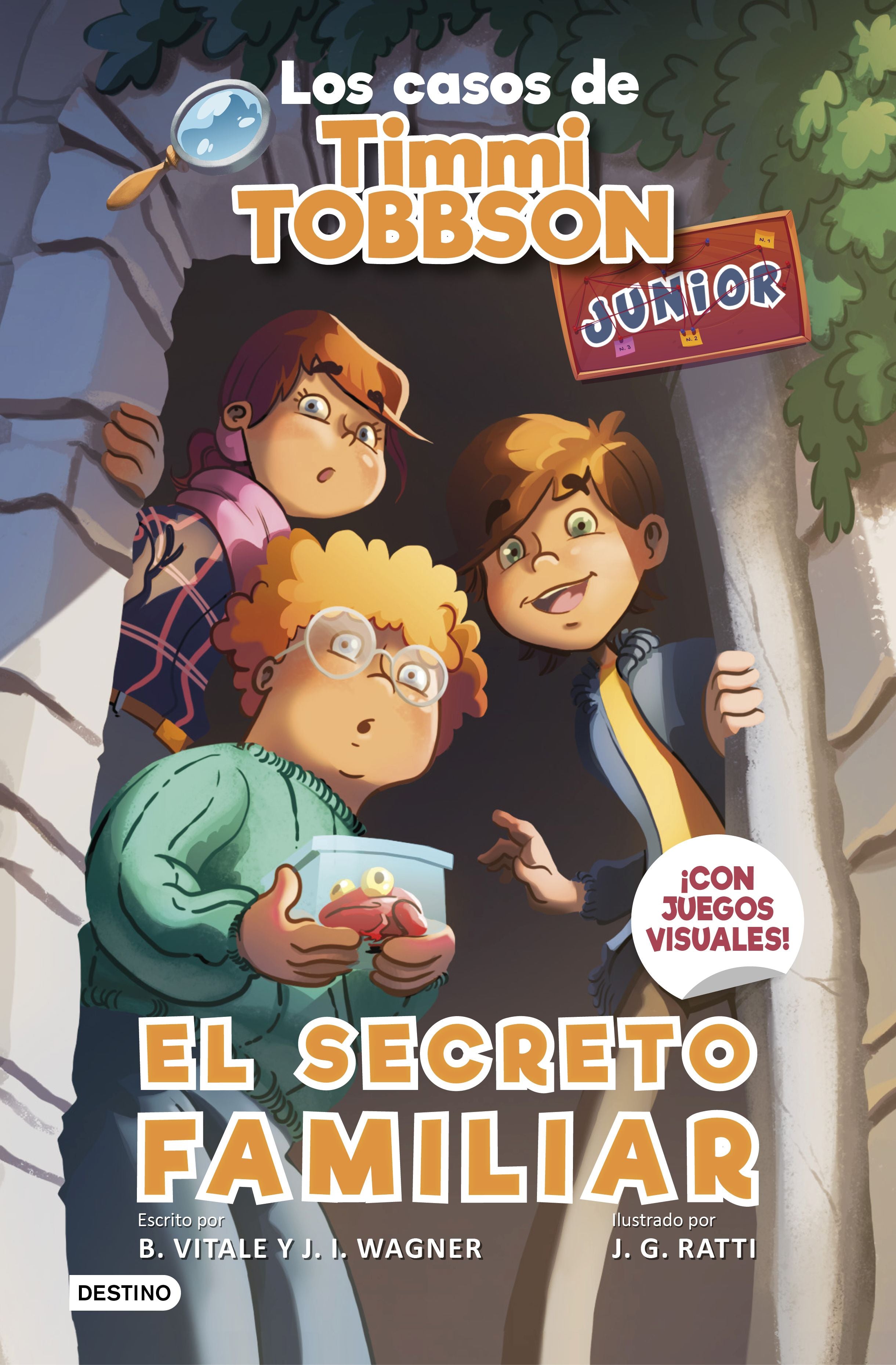 Los casos de Timmi Tobbson Junior 1. El secreto familiar. J.I. Wagner (Destino Infantil & Juvenil) 9788408267560 Imagen principal del producto