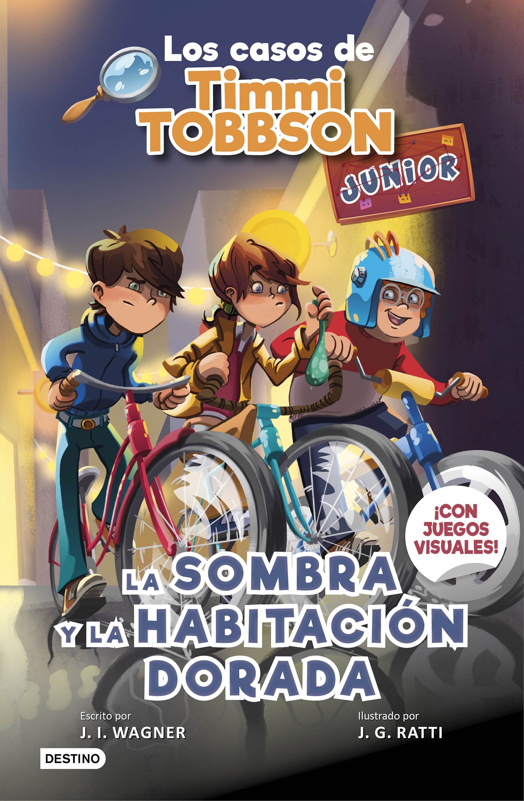 Los casos de Timmi Tobbson Junior 3. La sombra y la habitación dorada. J.I. Wagner (Destino Infantil & Juvenil) 9788408267584 Imagen principal del producto