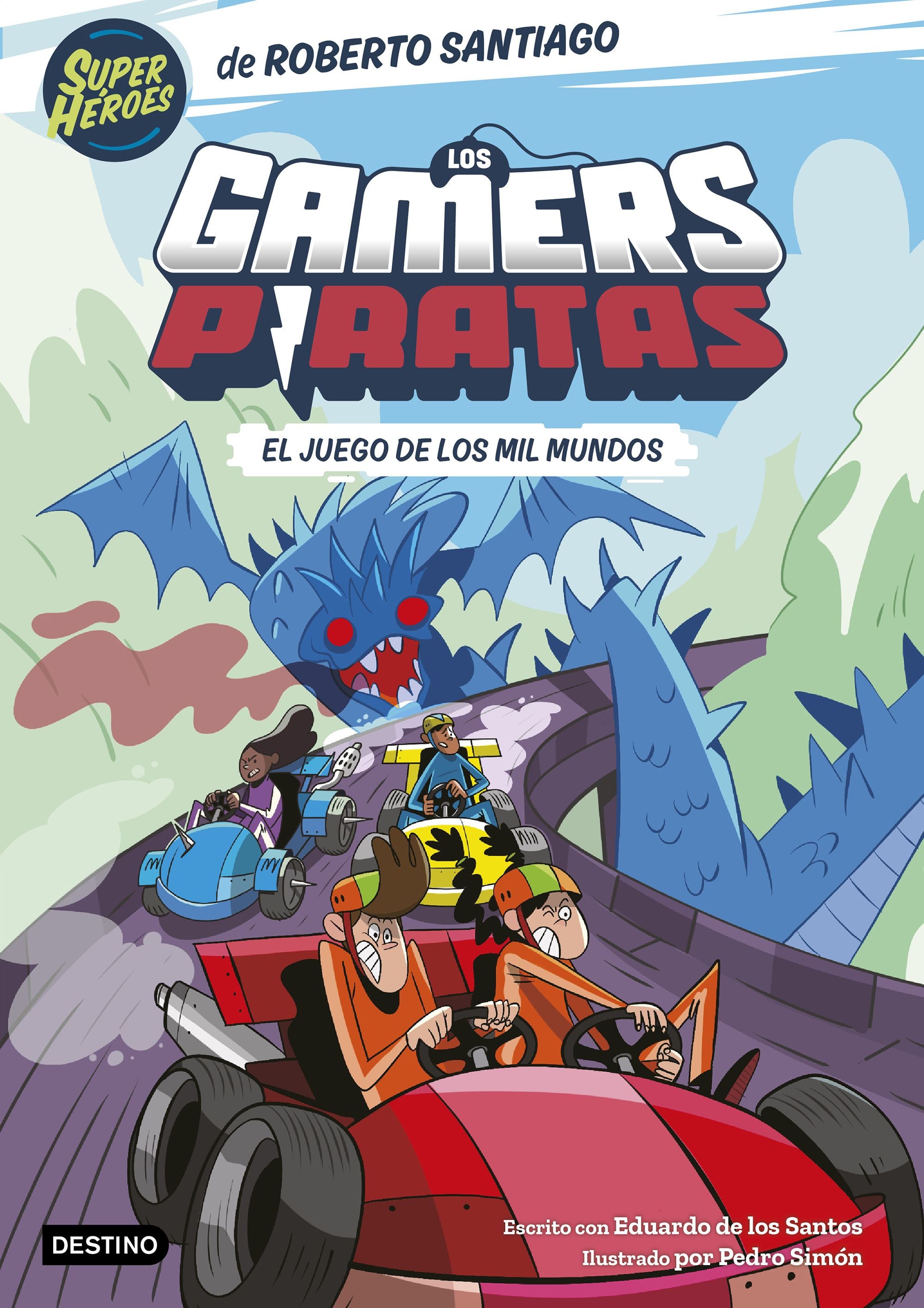 Los Gamers Piratas 5. El juego de los mil mundos. Roberto Santiago (Destino Infantil & Juvenil) 9788408297420 Imagen principal del producto