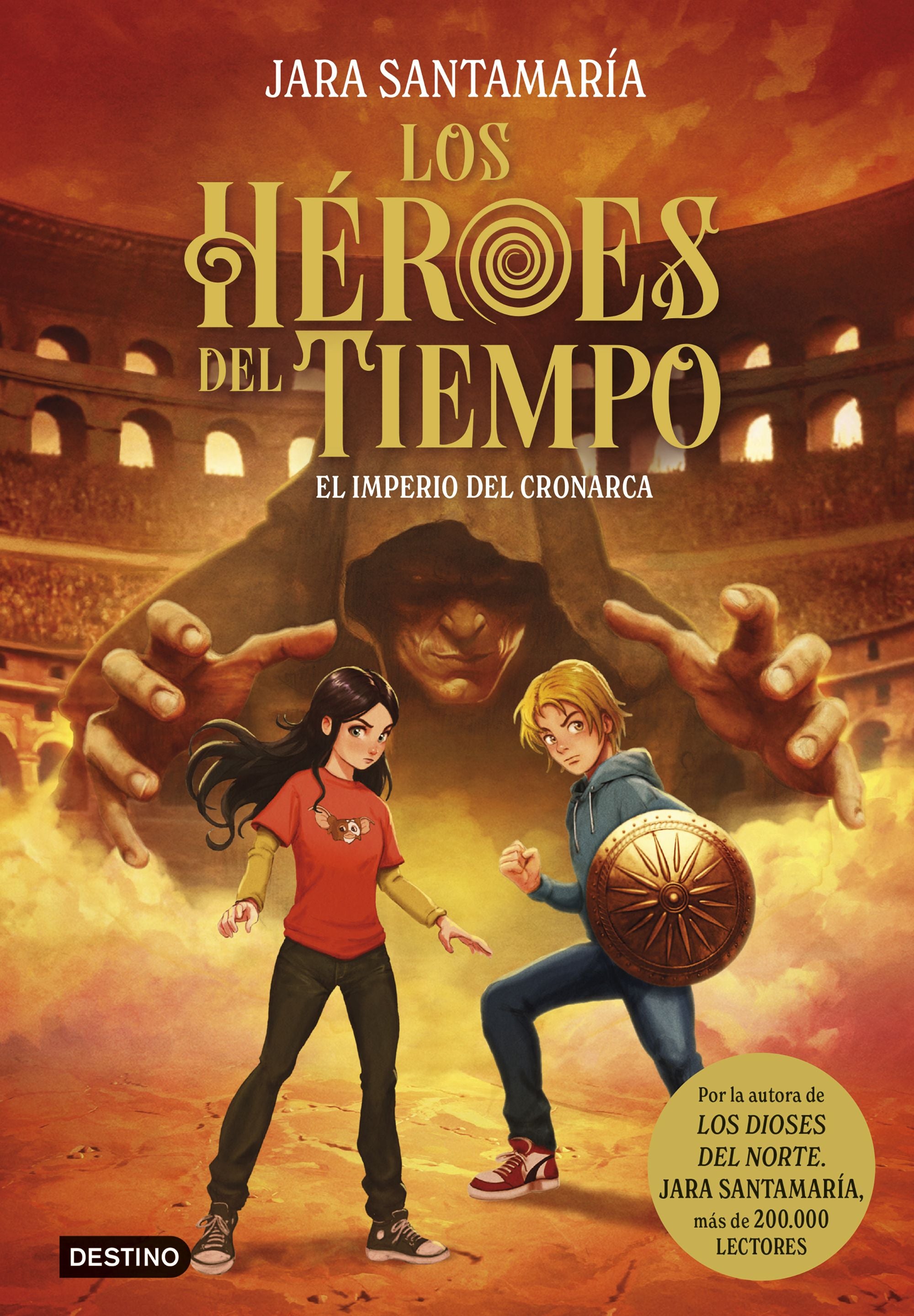 Los Héroes del Tiempo 3. El imperio del Cronarca. Jara Santamaría (Destino Infantil & Juvenil) 9788408317807 Imagen principal del producto