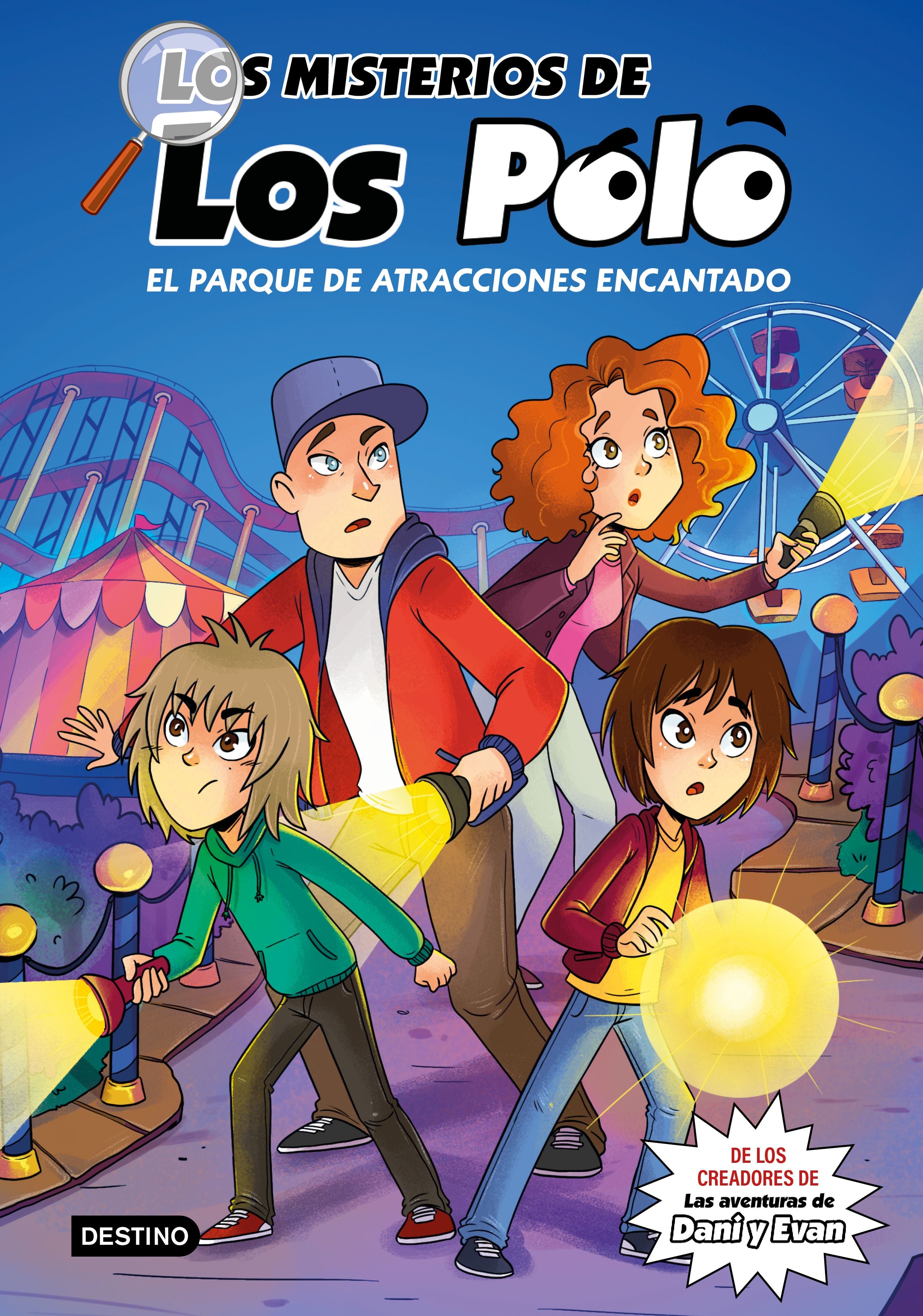 Los misterios de los Polo 1. El parque de atracciones encantado. Los Polo (Destino Infantil & Juvenil) 9788408273417 Imagen principal del producto