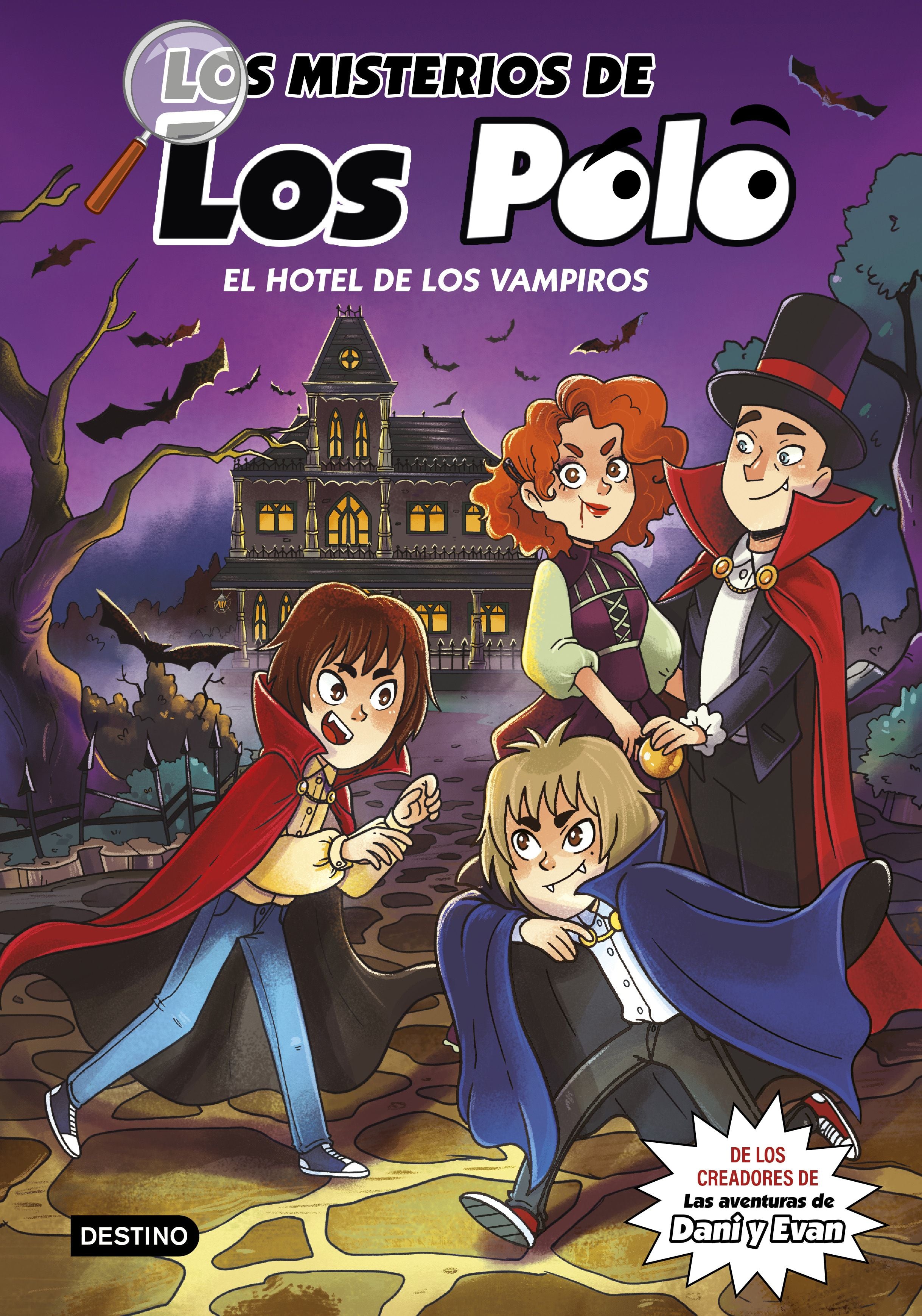 Los misterios de los Polo 2. El hotel de los vampiros. Los Polo (Destino Infantil & Juvenil) 9788408280415