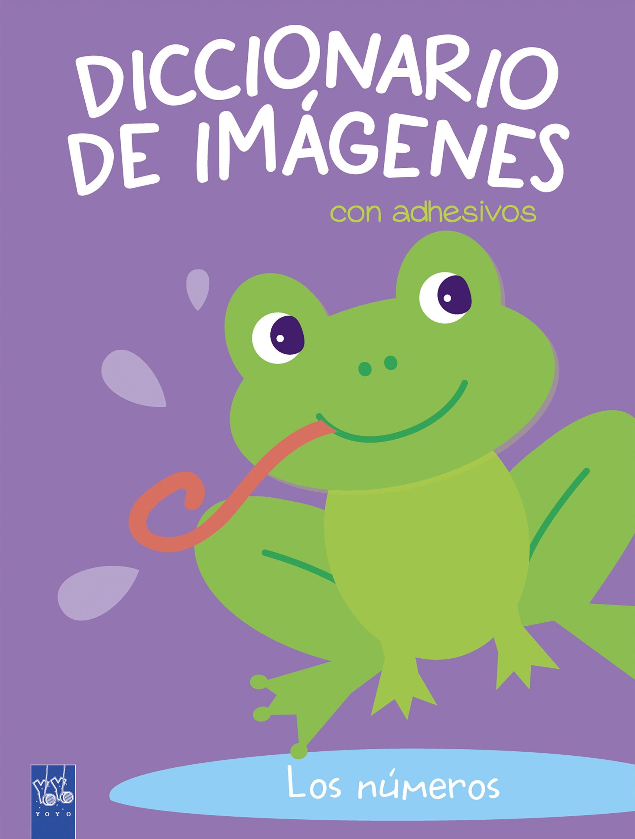 Los números: Diccionario de imágenes con adhesivos Imagen principal del producto