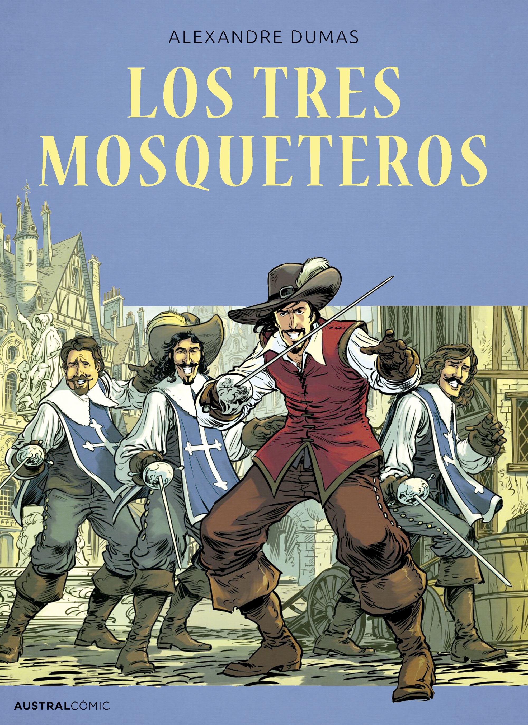 Los tres mosqueteros (cómic). Alexandre Dumas (Austral) 9788408286172 Imagen principal del producto