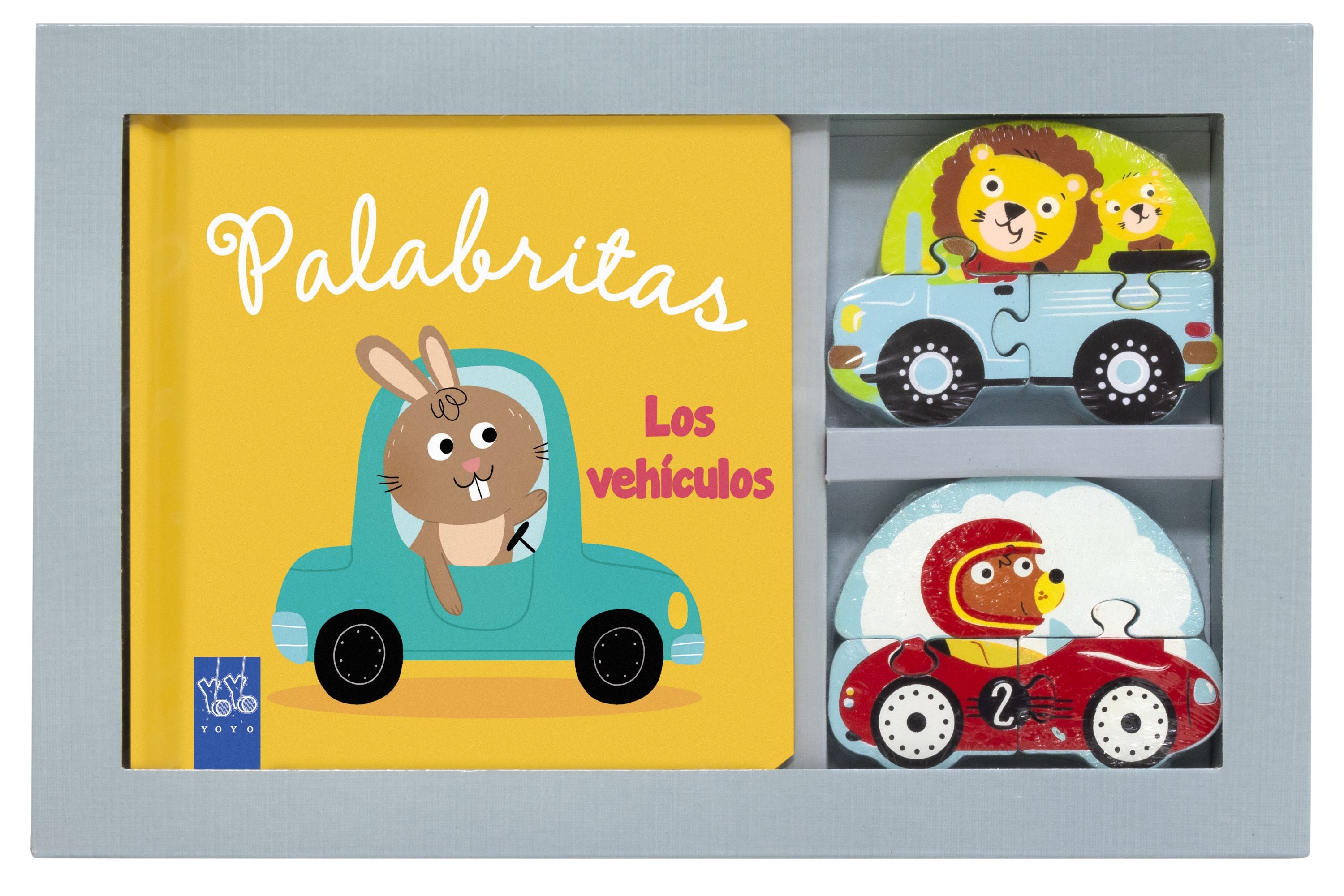 Los vehículos: Mi caja de palabras. YOYO (Yoyo) 9788408214007 Imagen principal del producto