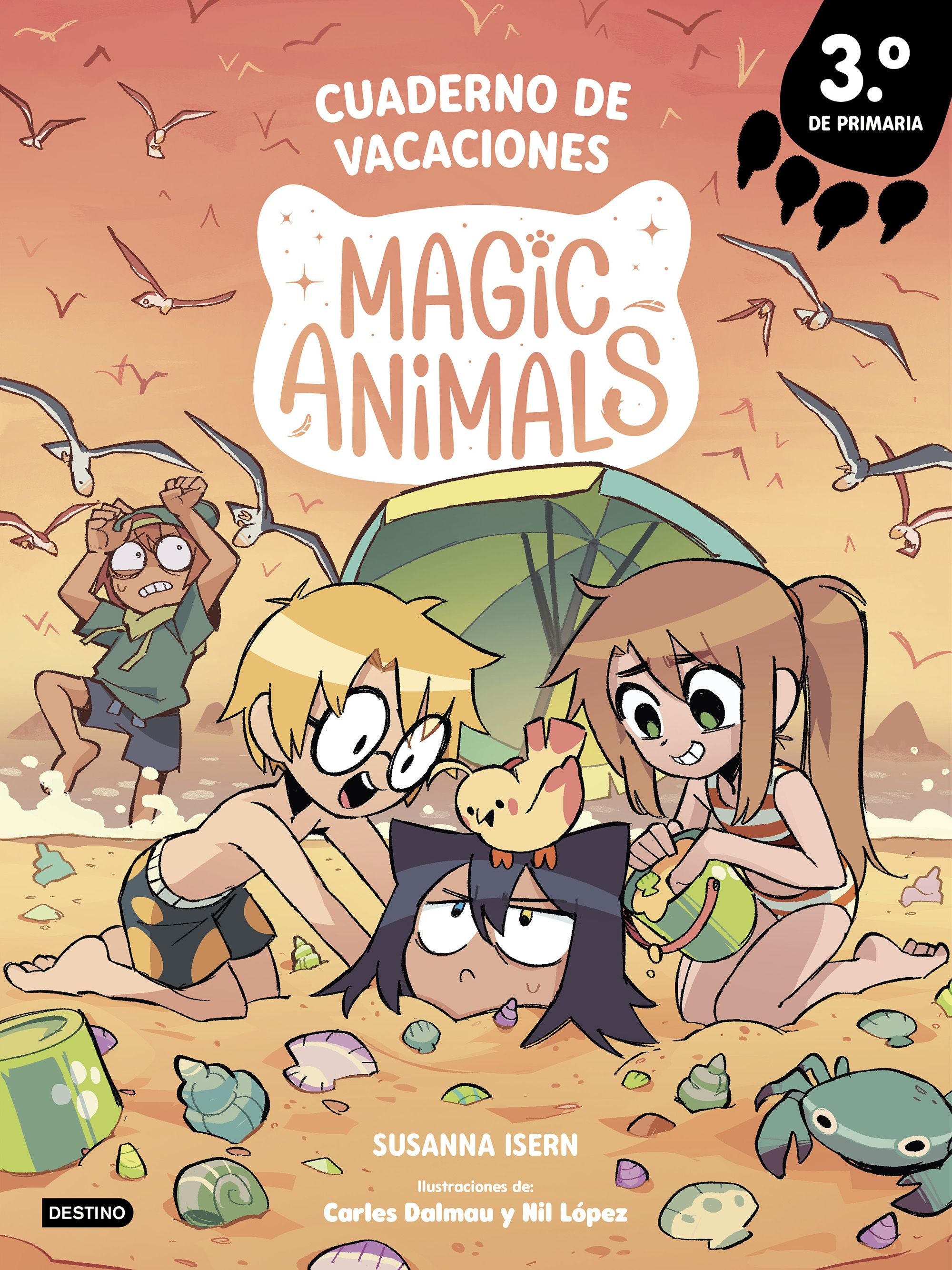 Magic Animals. Cuaderno de Vacaciones. 3º de Primaria Imagen principal del producto