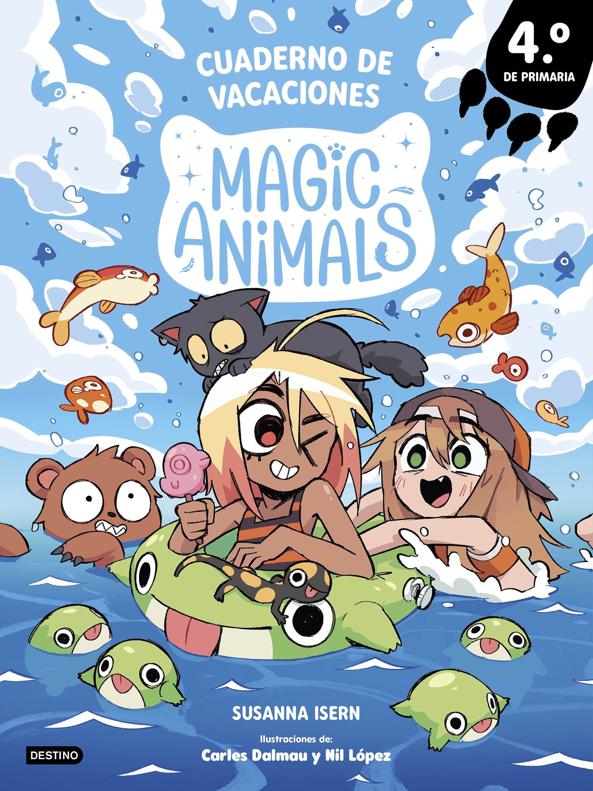 Magic Animals. Cuaderno de Vacaciones. 4º de Primaria Imagen principal del producto