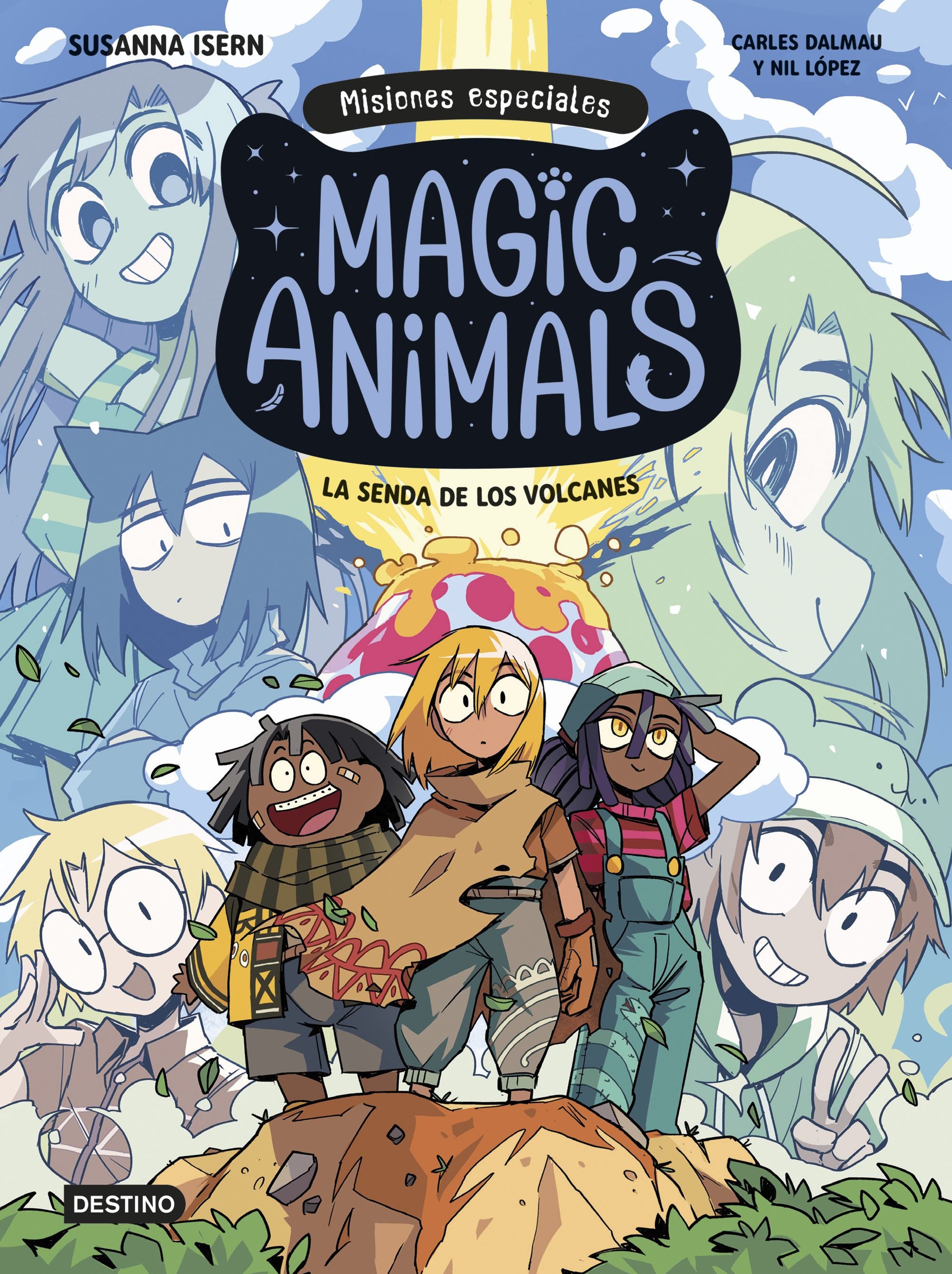 Magic Animals. Misiones especiales 1. La senda de los volcanes. Susanna Isern (Destino Infantil & Juvenil) 9788408310006 Imagen principal del producto