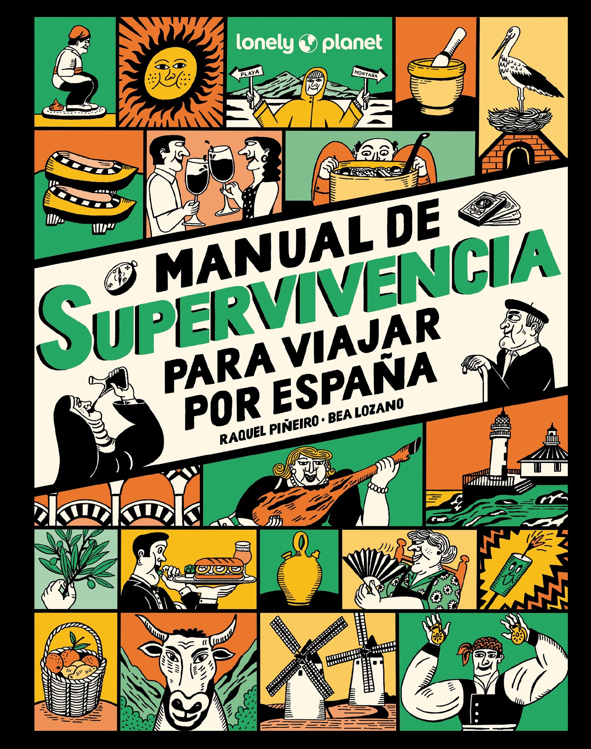 Manual de supervivencia para viajar por España. Raquel Piñeiro (GeoPlaneta) 9788408291749