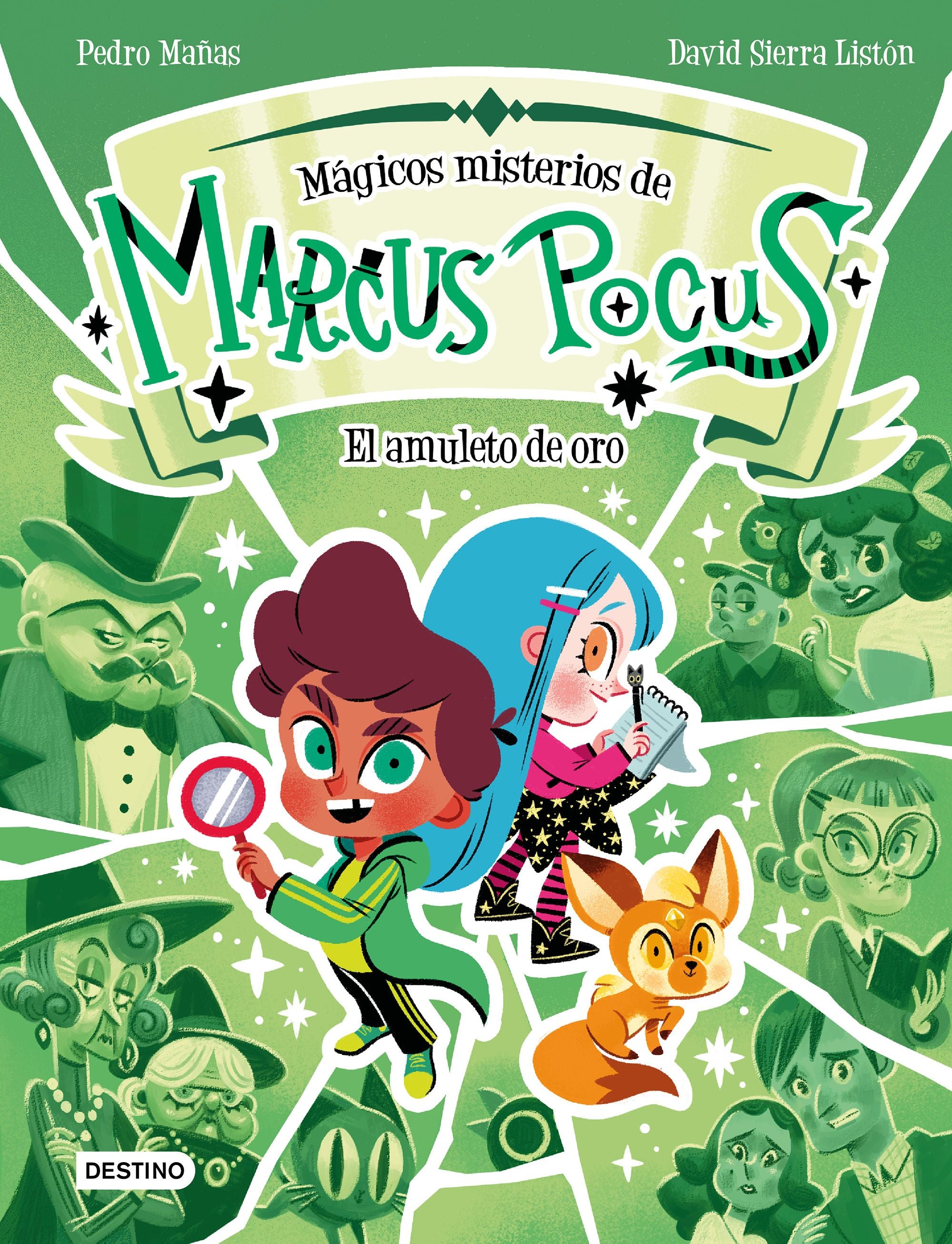 Marcus Pocus. Mágicos misterios 1. El amuleto de oro. Pedro Mañas (Destino Infantil & Juvenil) 9788408282488 Imagen principal del producto