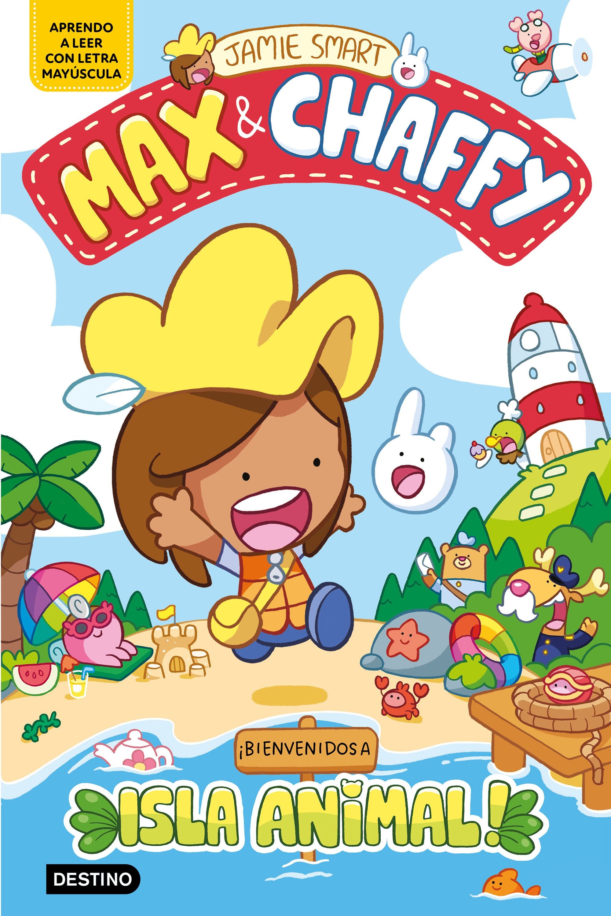Max & Chaffy 1. ¡Bienvenidos a Isla Animal!. Jamie Smart (Destino Infantil & Juvenil) 9788408305347 Imagen principal del producto