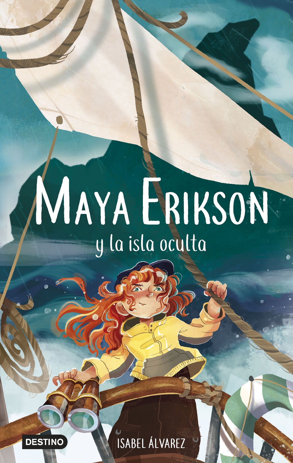 Maya Erikson 5. Maya Erikson y la isla oculta: Un emocionante libro de aventuras para niños y niñas valientes (Edad: 7, 8, 9, 10, 11 y 12 años). Isabel Álvarez (Destino Infantil & Juvenil) 9788408266761