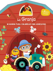 Mi mundo para colorear con adhesivos. La granja. YOYO (Yoyo) 9788408296867
