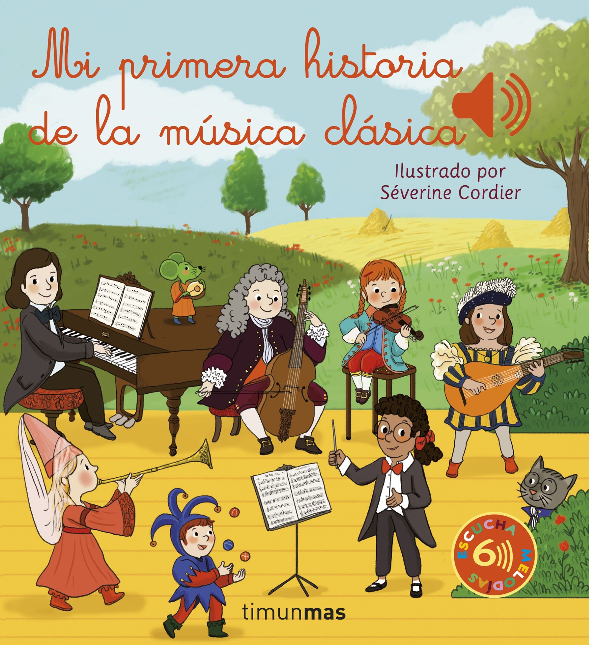 Mi primera historia de la música clásica. Séverine Cordier (Timun Mas Infantil) 9788408257059 Imagen principal del producto