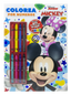 Mickey. Colorea por números con ceras: Con 8 ceras de colores. Disney (Libros Disney) 9788410029545