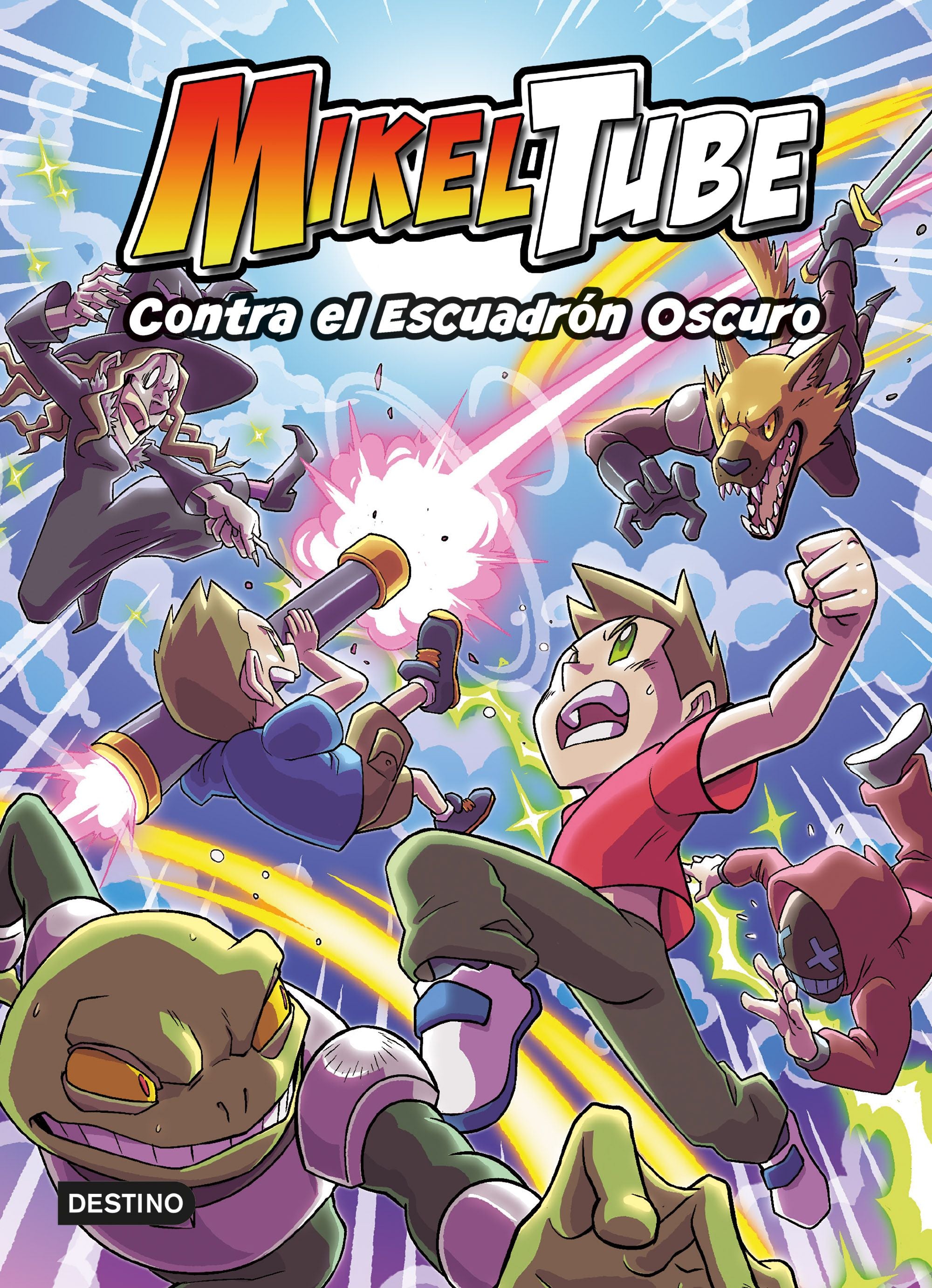 MikelTube 6. Contra el Escuadrón Oscuro. Mikeltube (Destino Infantil & Juvenil) 9788408247210 Imagen principal del producto