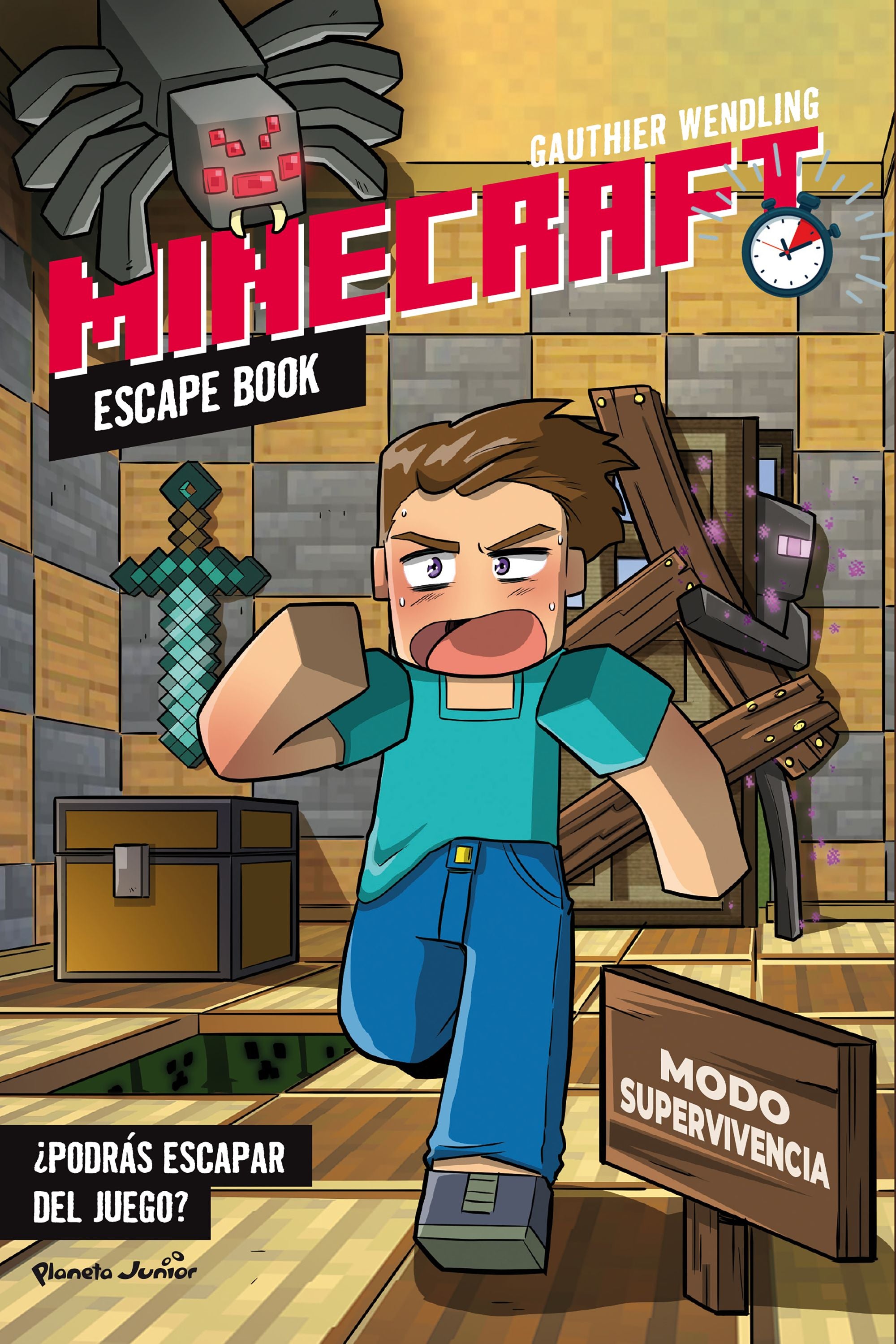 Minecraft. Escape Book. Gauthier Wendling (Planeta Junior) 9788408287377