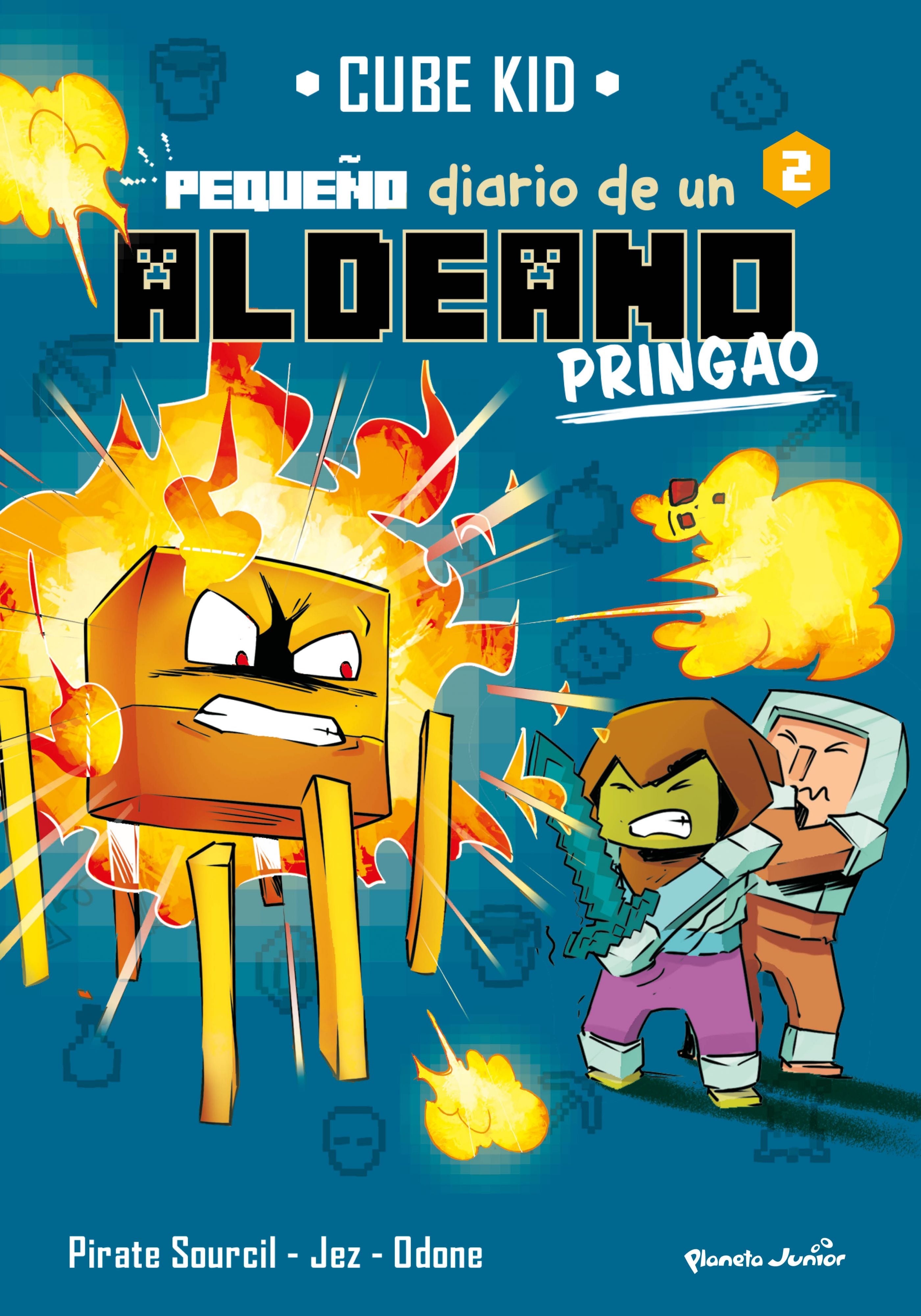 Minecraft. Pequeño diario de un aldeano pringao 2: Narrativa. Cube Kid (Planeta Junior) 9788408269694 Imagen principal del producto