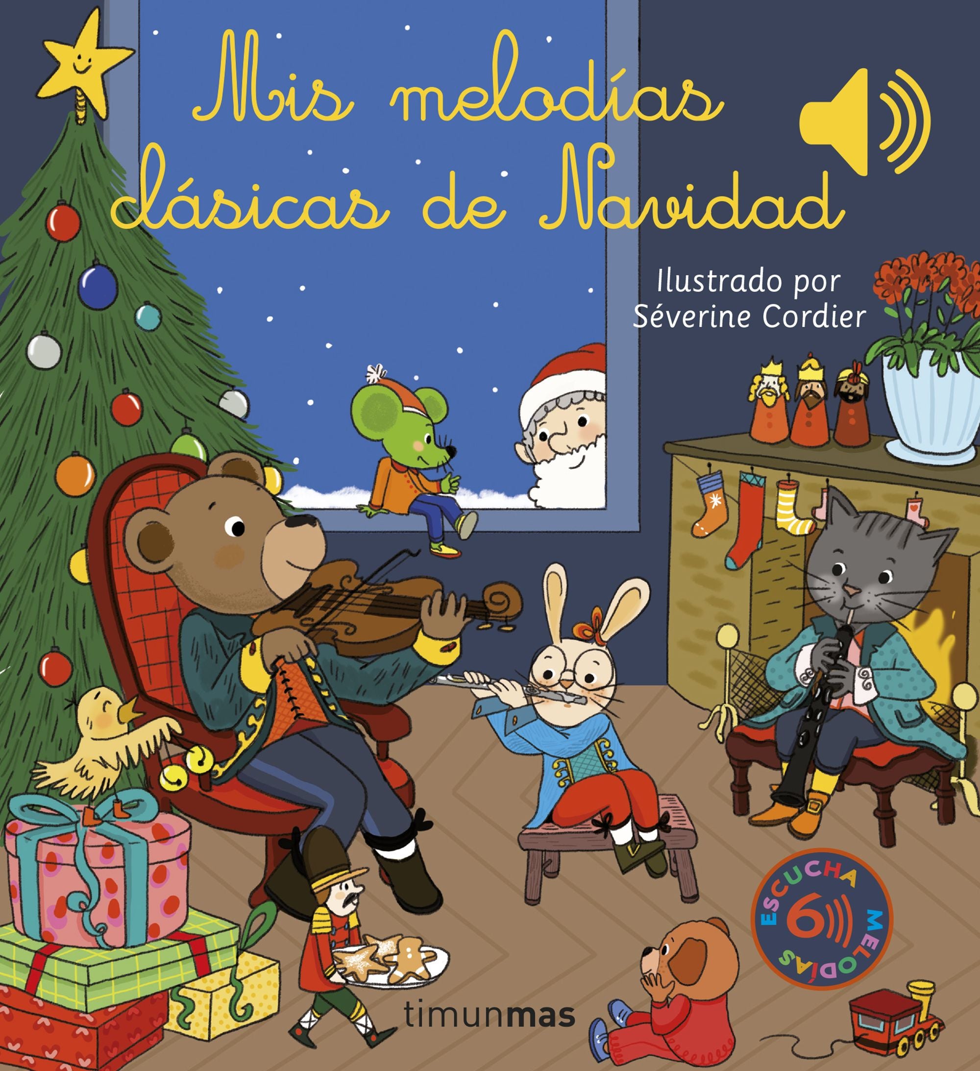 Mis melodías clásicas de Navidad. Séverine Cordier (Timun Mas Infantil) 9788408257042