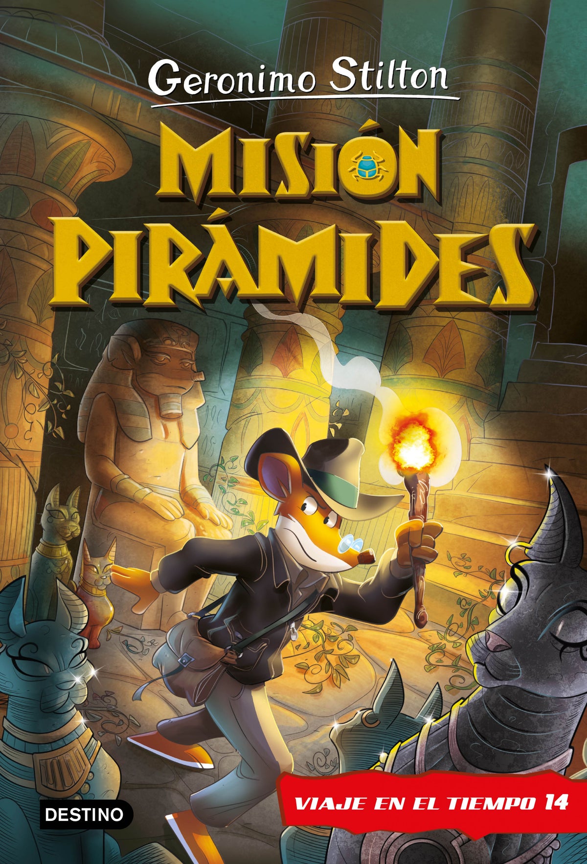 Misión Pirámides. Viaje en el tiempo 14. Geronimo Stilton (Destino Infantil & Juvenil) 9788408269861