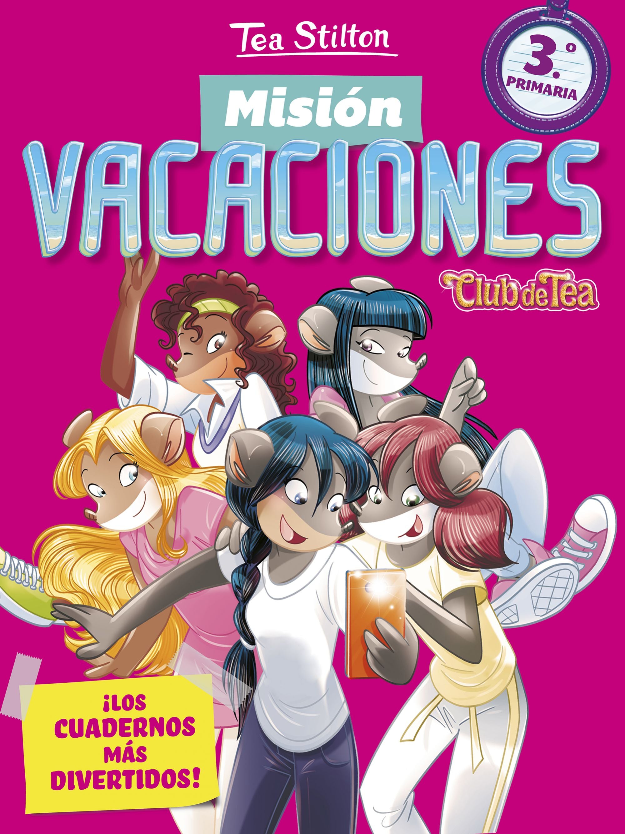 Misión Vacaciones 3: Club de Tea. ¡Los cuadernos más divertidos! Imagen principal del producto