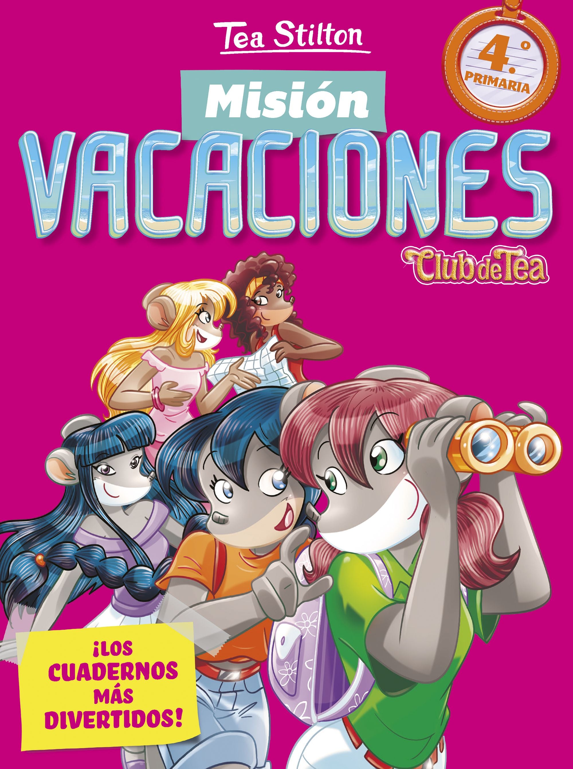 Misión Vacaciones 4: Club de Tea. ¡los Cuadernos Más Divertidos! Imagen principal del producto