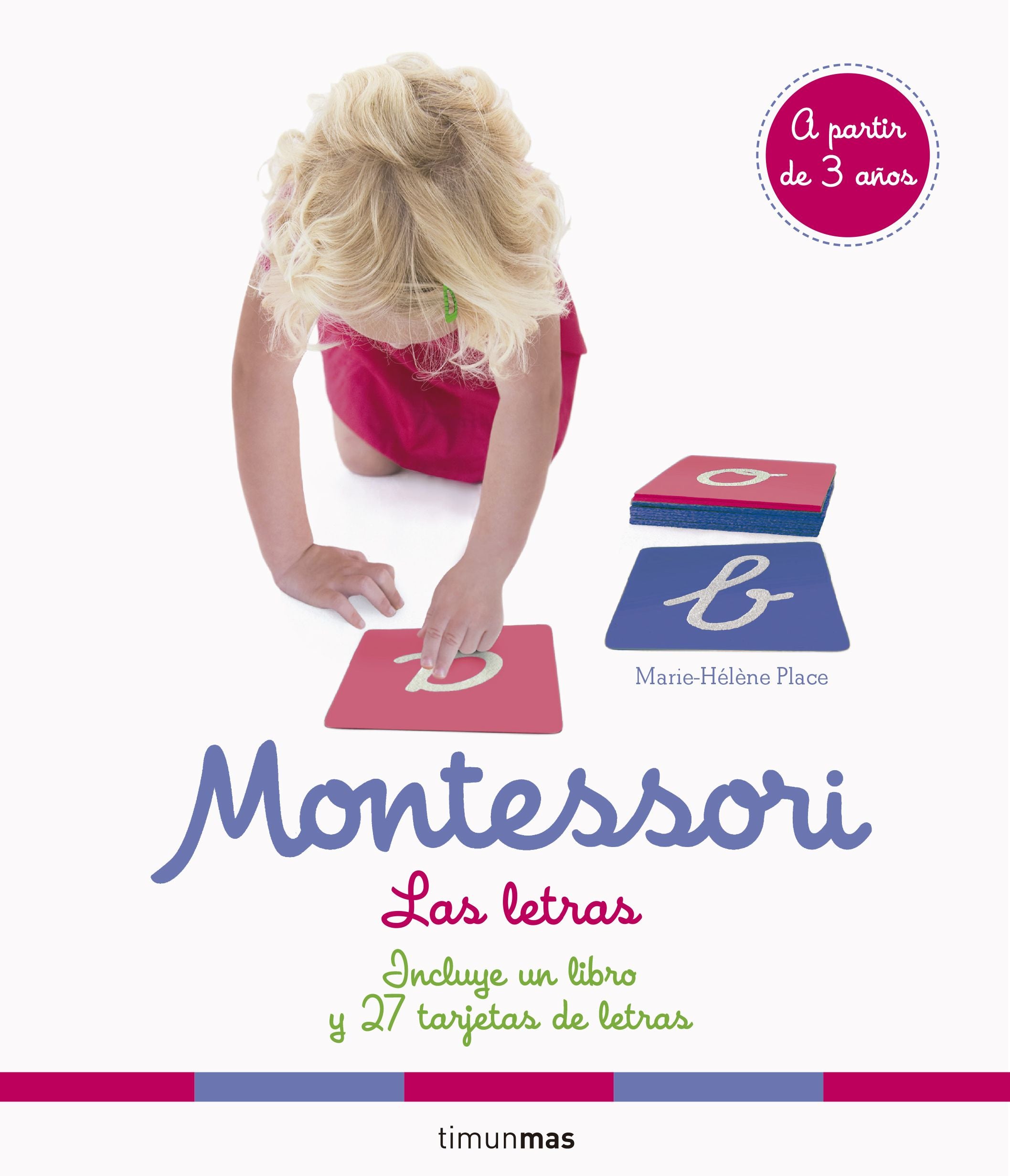 Montessori. Las letras: Incluye un libro y 27 tarjetas de letras Imagen principal del producto