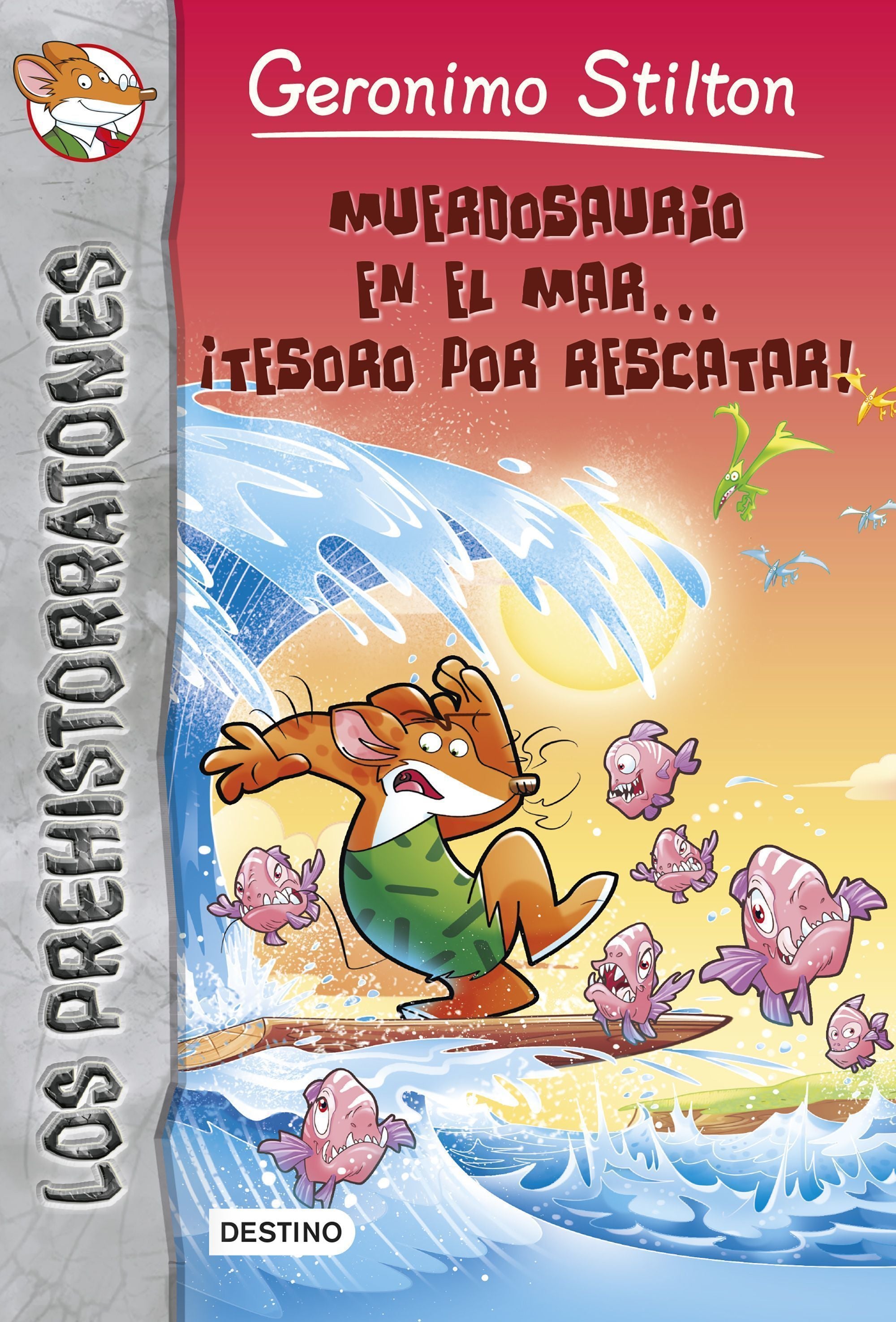 Muerdosaurio en el mar... ¡tesoro por rescatar!: Prehistorratones 9 Imagen principal del producto