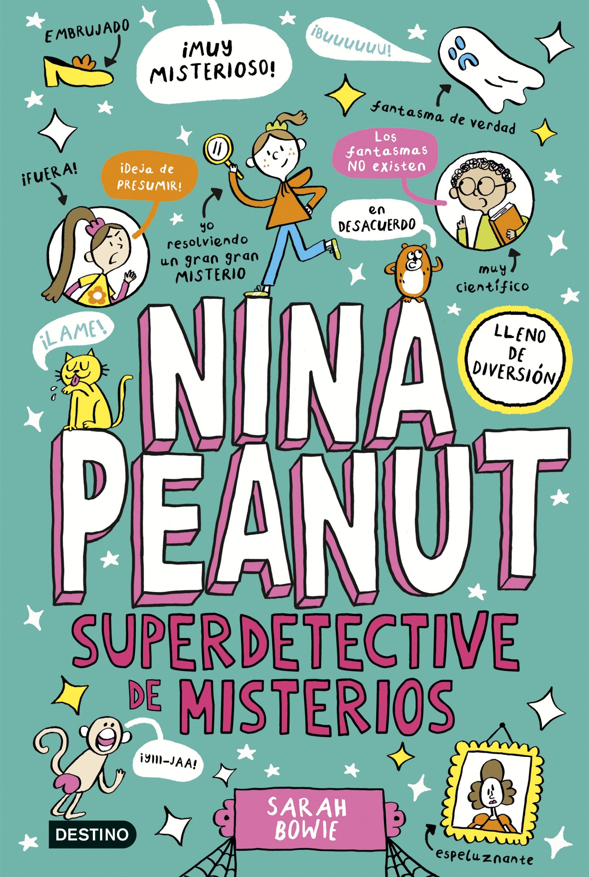 Nina Peanut 2. Nina Peanut superdetective de misterios. Sarah Bowie (Destino Infantil & Juvenil) 9788408298380 Imagen principal del producto