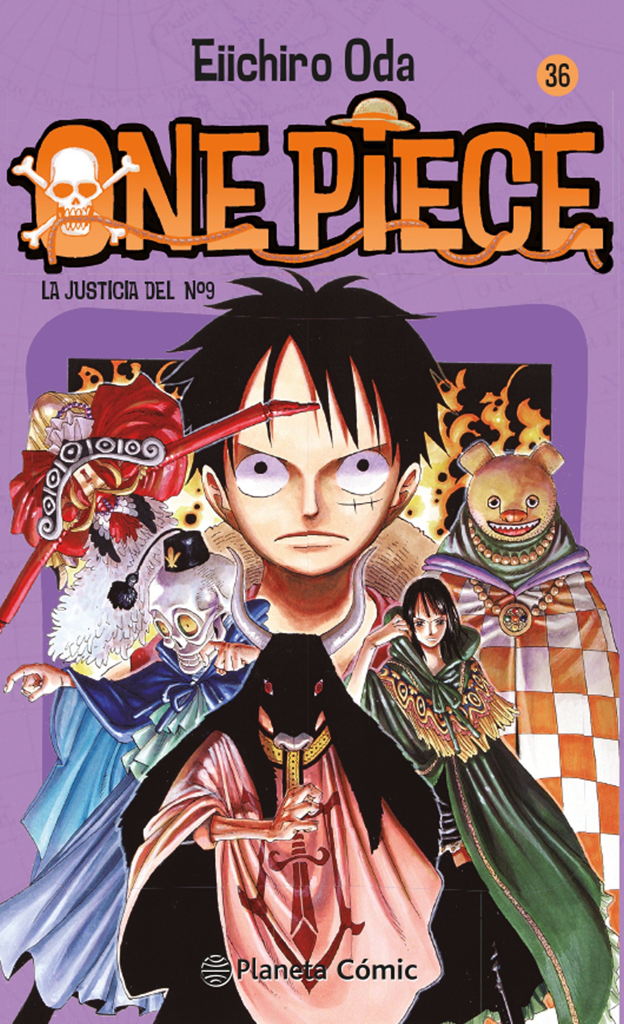 One Piece nº 036: La justicia del 9 Imagen principal del producto