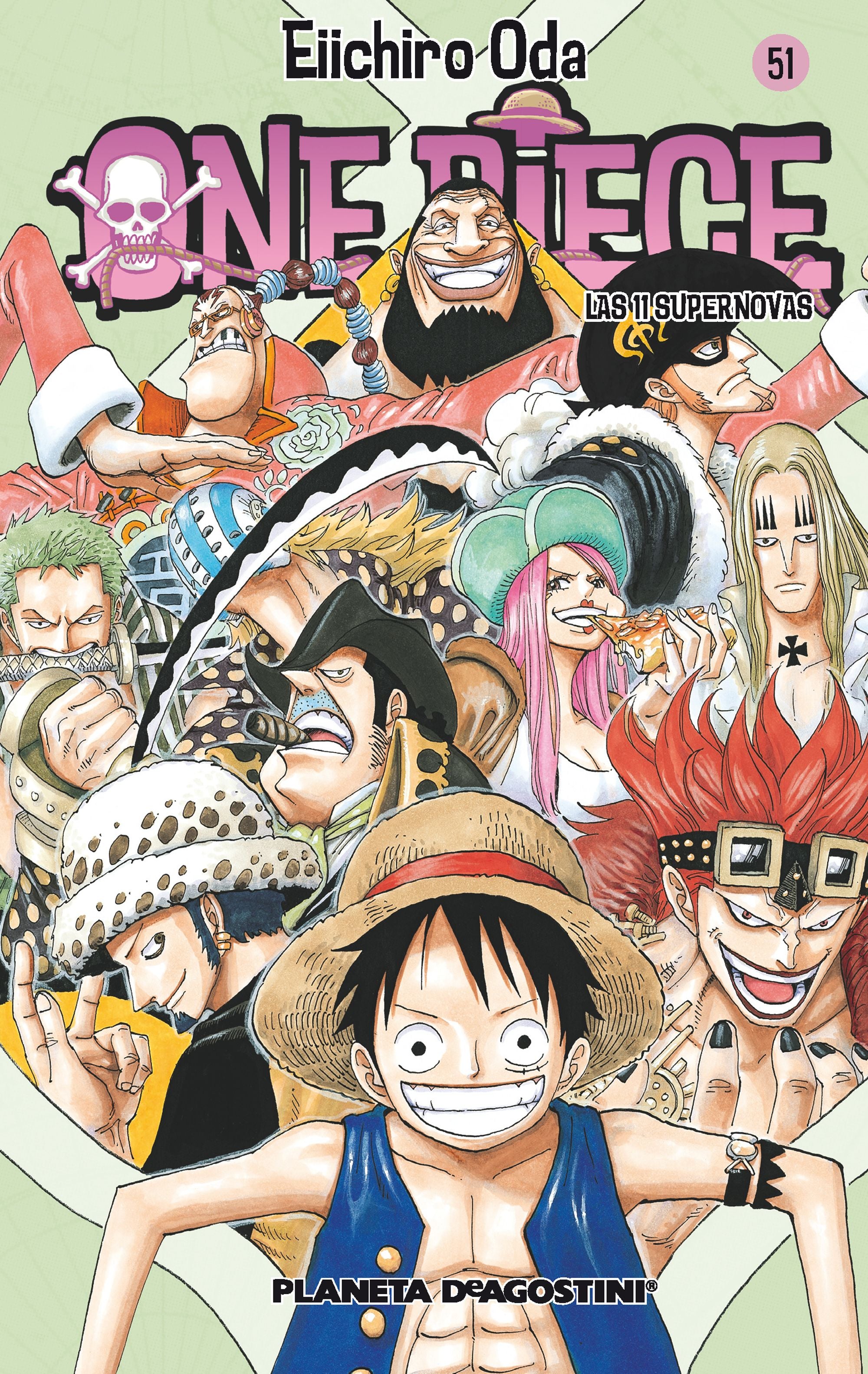 One Piece nº 051: Las 11 Supernovas